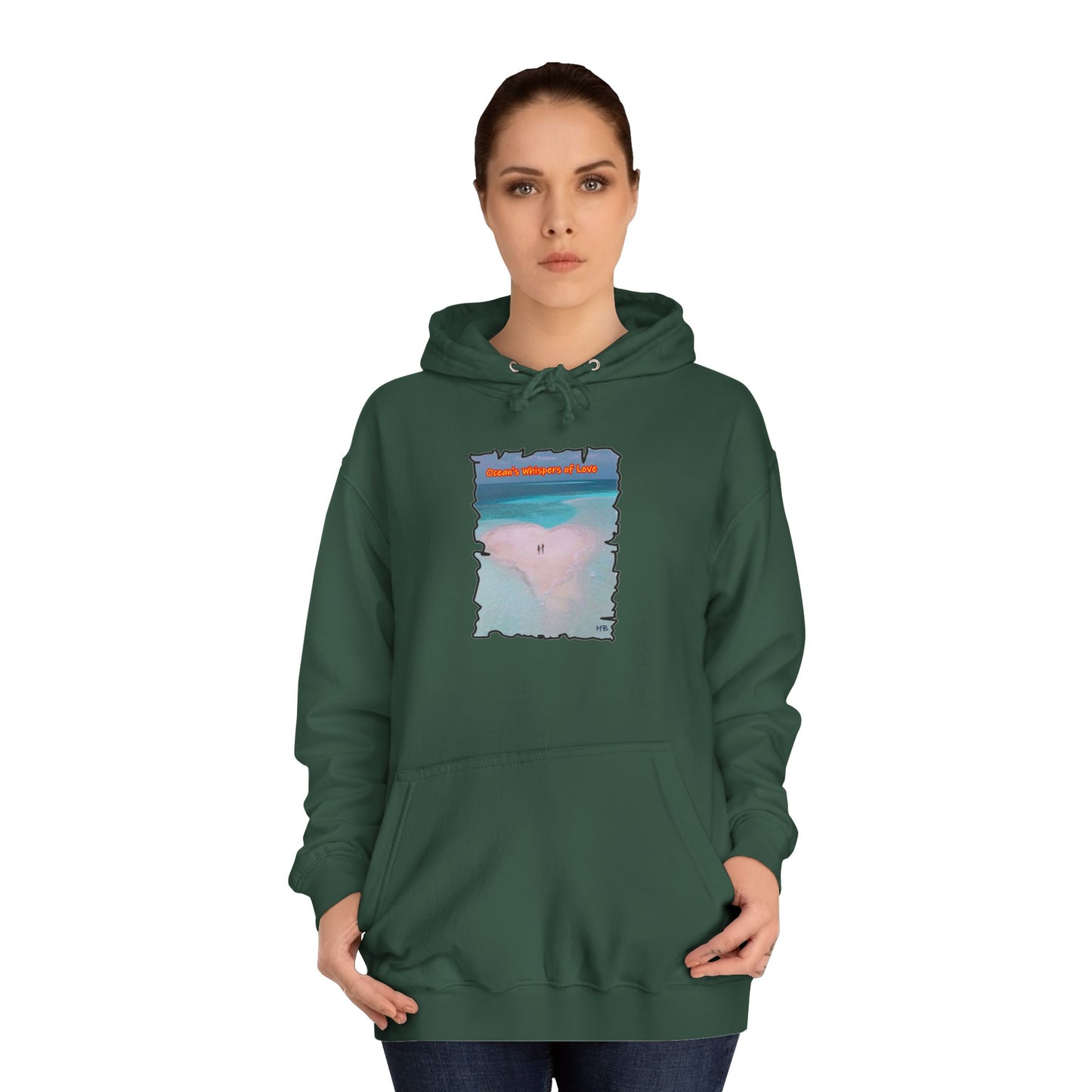 Get Yours Now -- Mystical Sands: Love's Eternal Enchantment Ode to Love (Hoodie - Cozy and Durable)