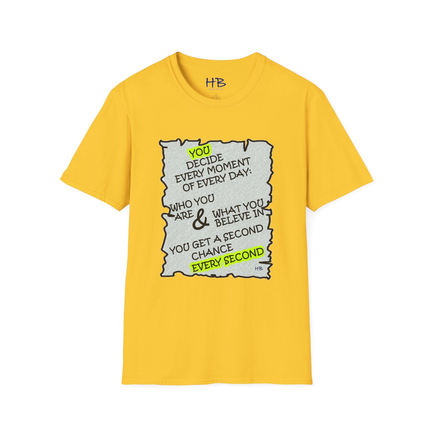 Elevate Your Self: A Garment of Empowerment and Transformation Every second counts