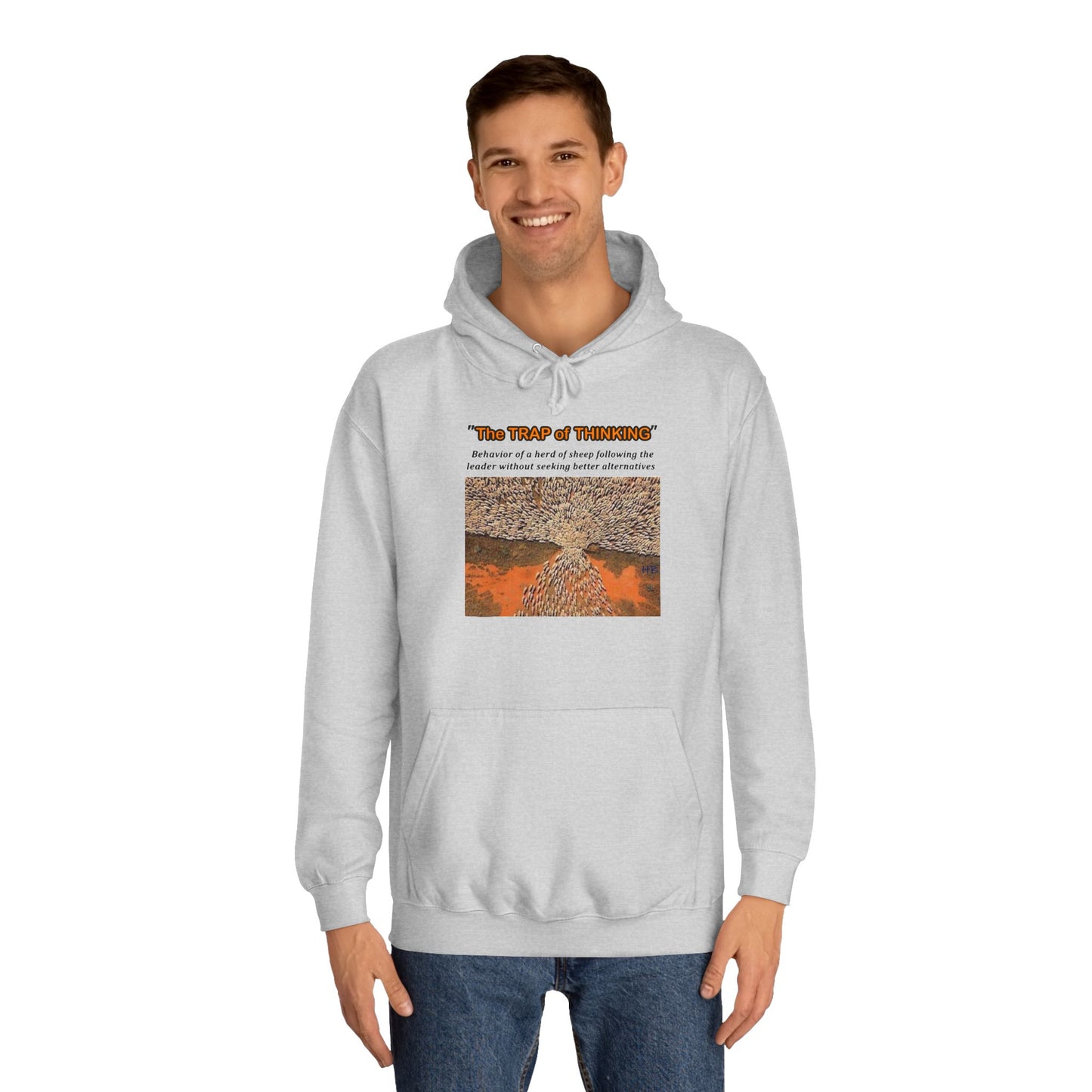 Thought-Provoking Independent Thinker (Hoodie - Cozy and Durable)