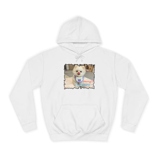 Bichon Maltese "Hurry, I'm hungry!!!" (Hoodie - Cozy and Durable)