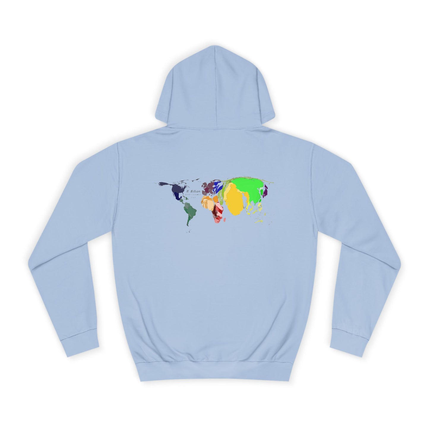 Get Yours Now -- Global density world population (Hoodie - Cozy and Durable)