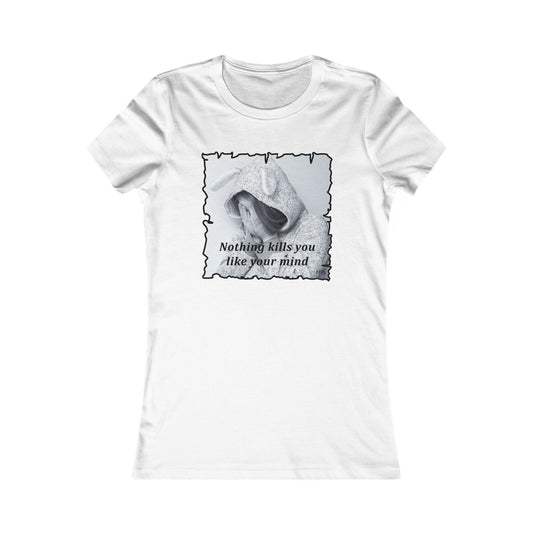 Mental Fortress brings Inner Peace (Women - Premium Cotton Tee)