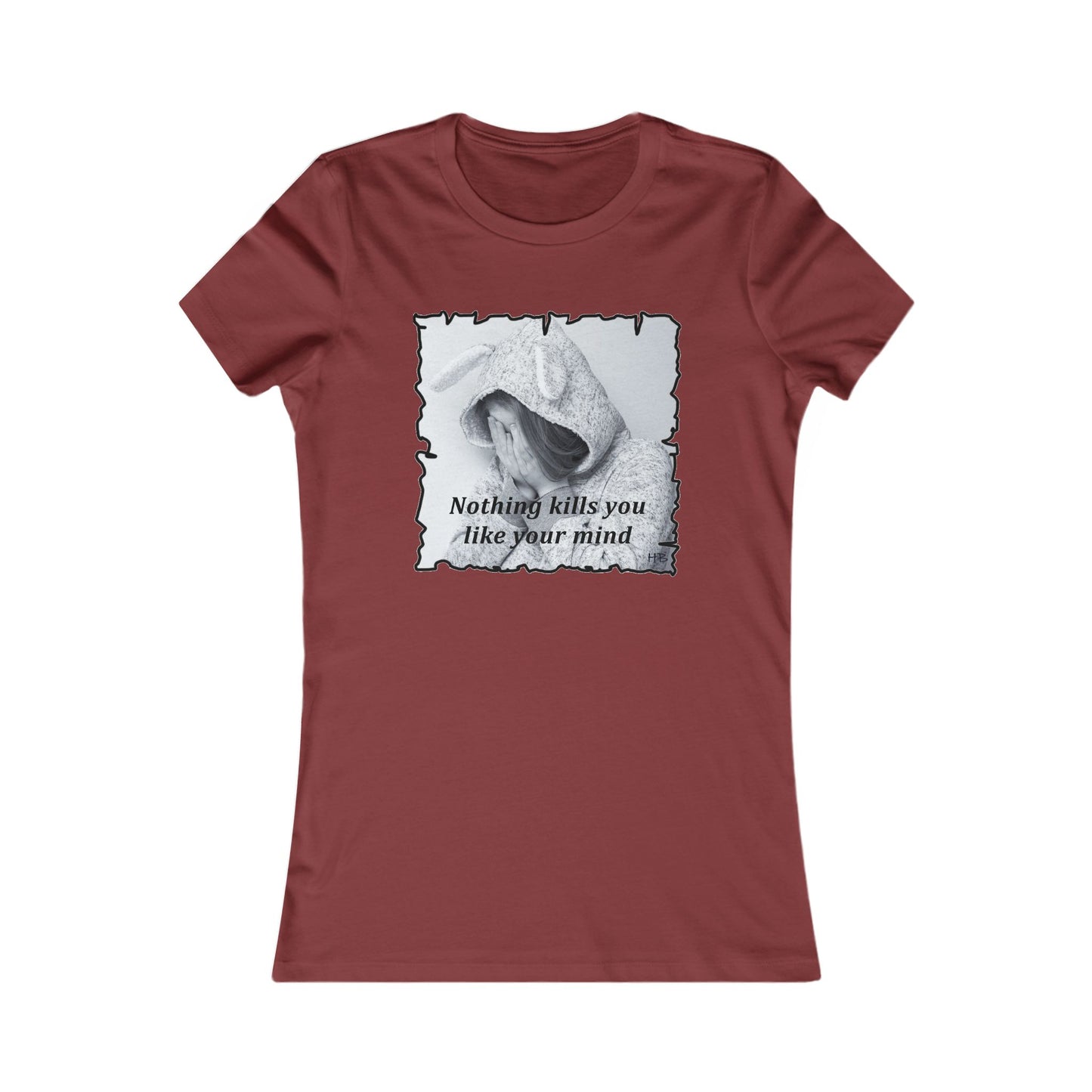 Mental Fortress brings Inner Peace (Women - Premium Cotton Tee)