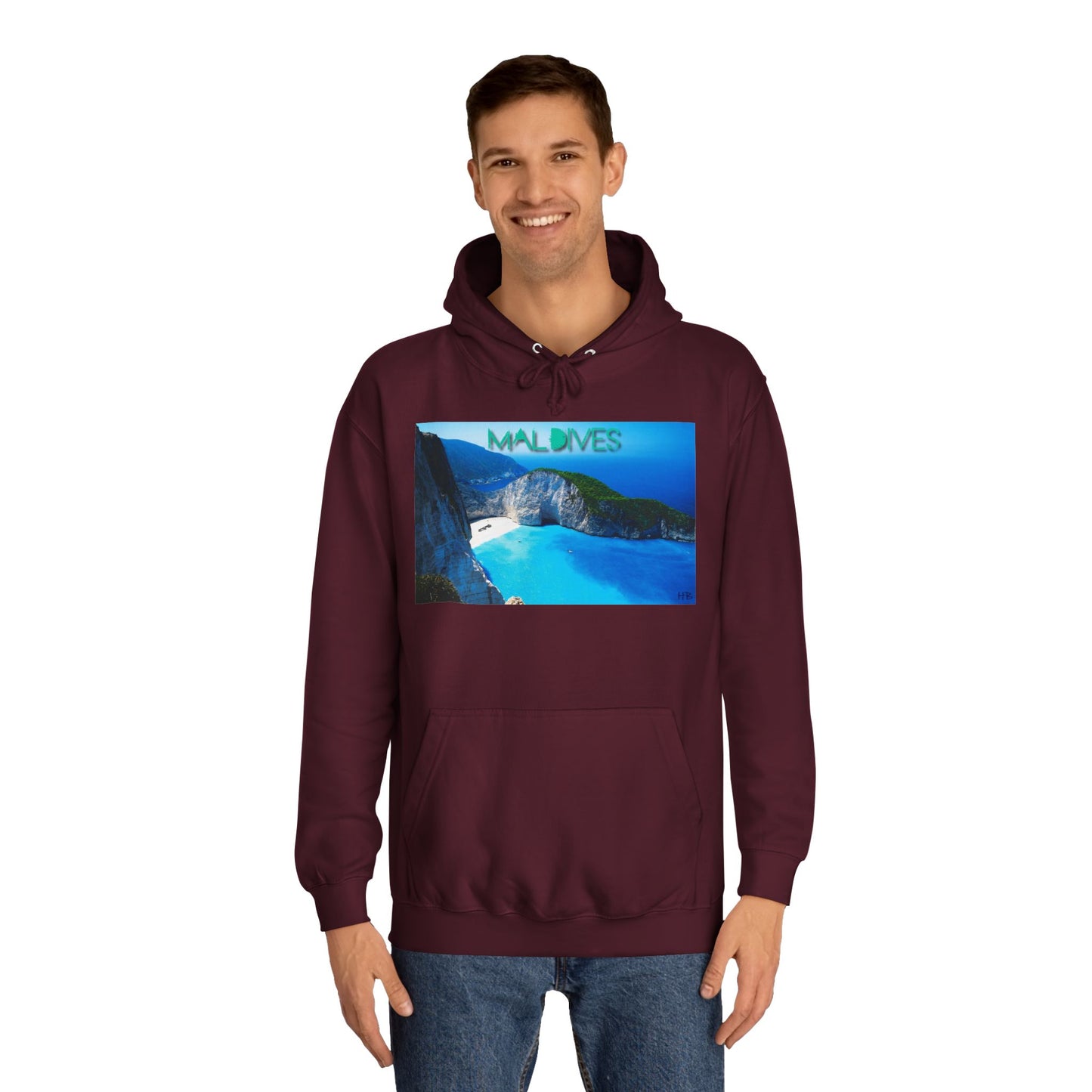 Get Yours Now -- Paradise Found in the Maldives Marvel (Hoodie - Cozy and Durable)