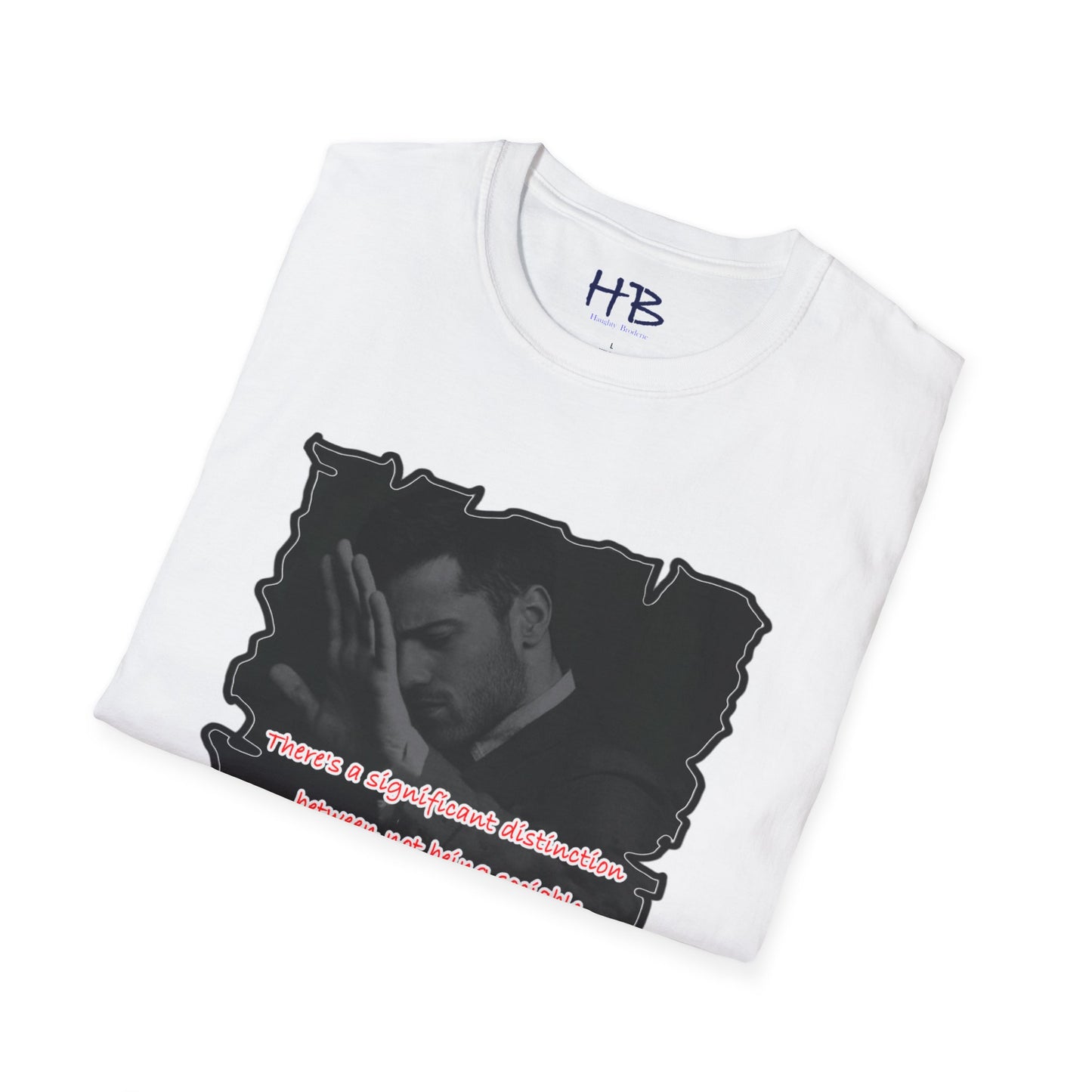 "There's a significant distinction between not being sociable and not enjoying small talk with just anyone