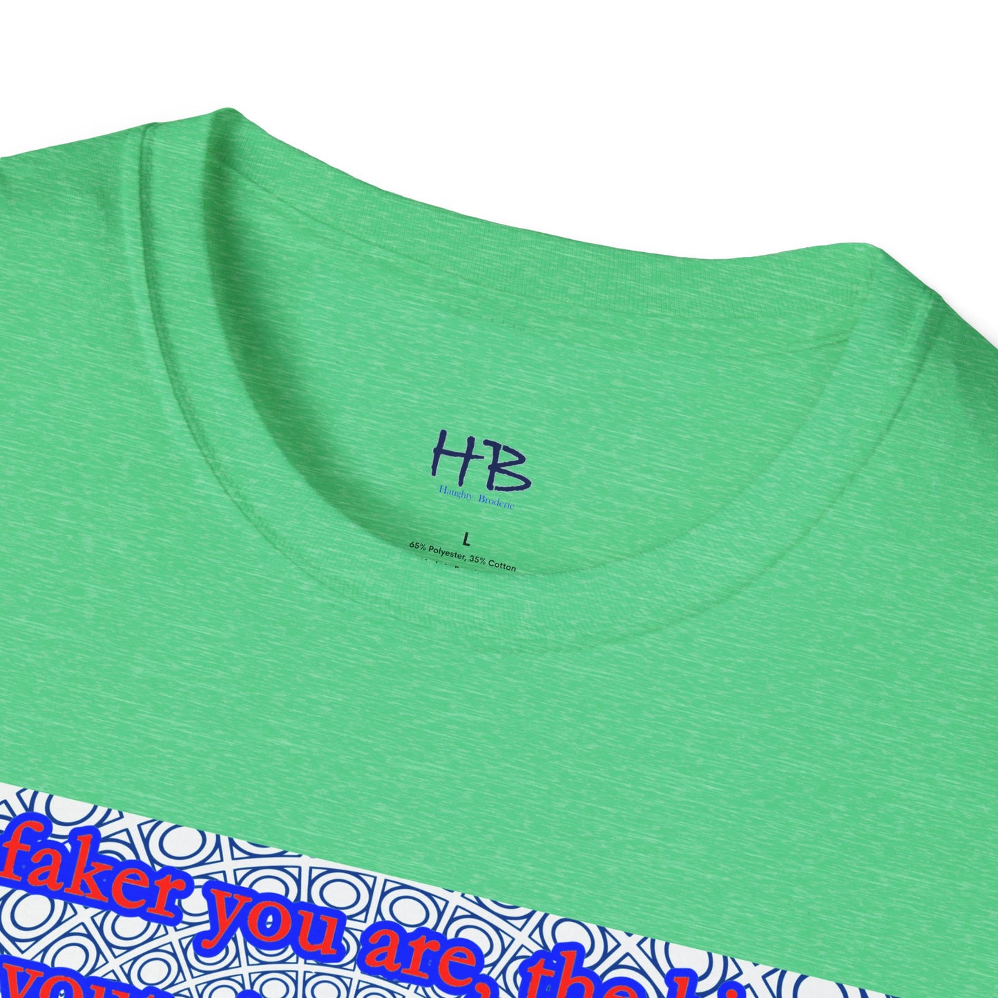 The faker you are, the bigger your circle will be.  The realer you are the smaller your circle will be.  These are well known facts!!