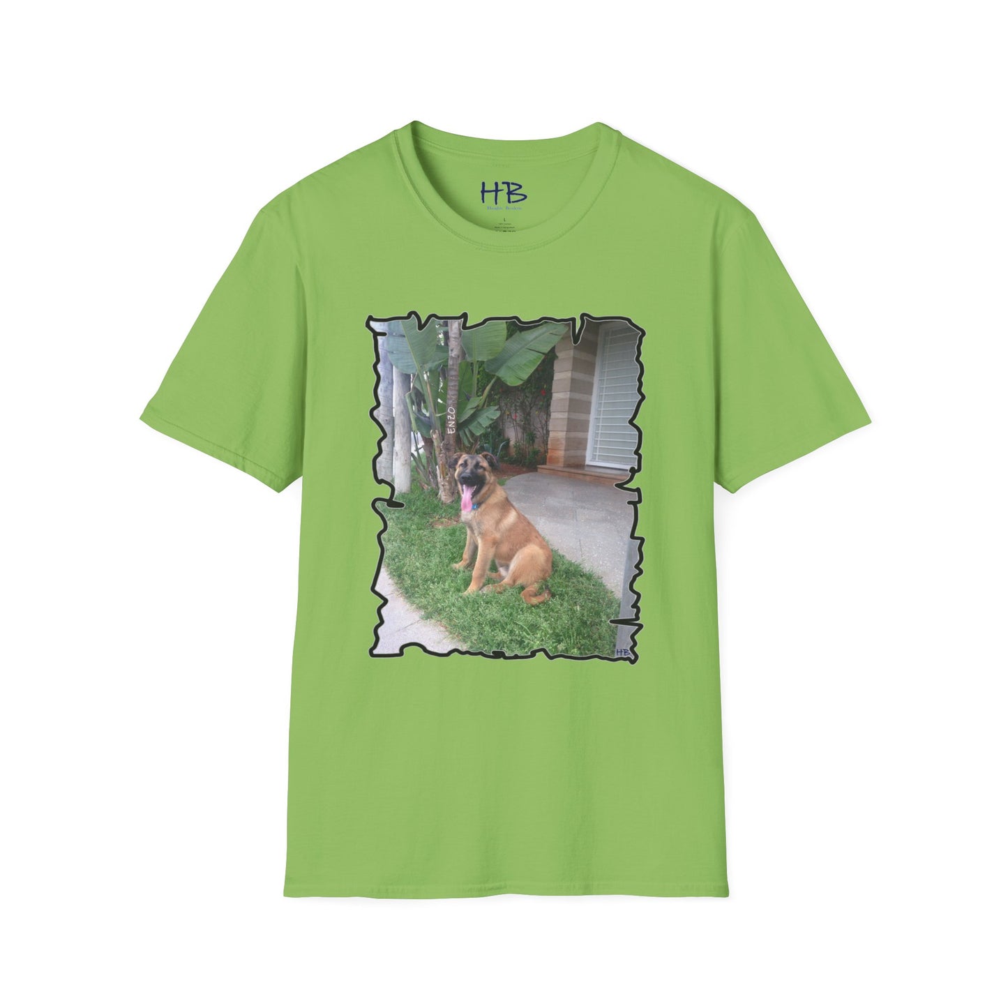 Enzo anxious to go out for his walk!!