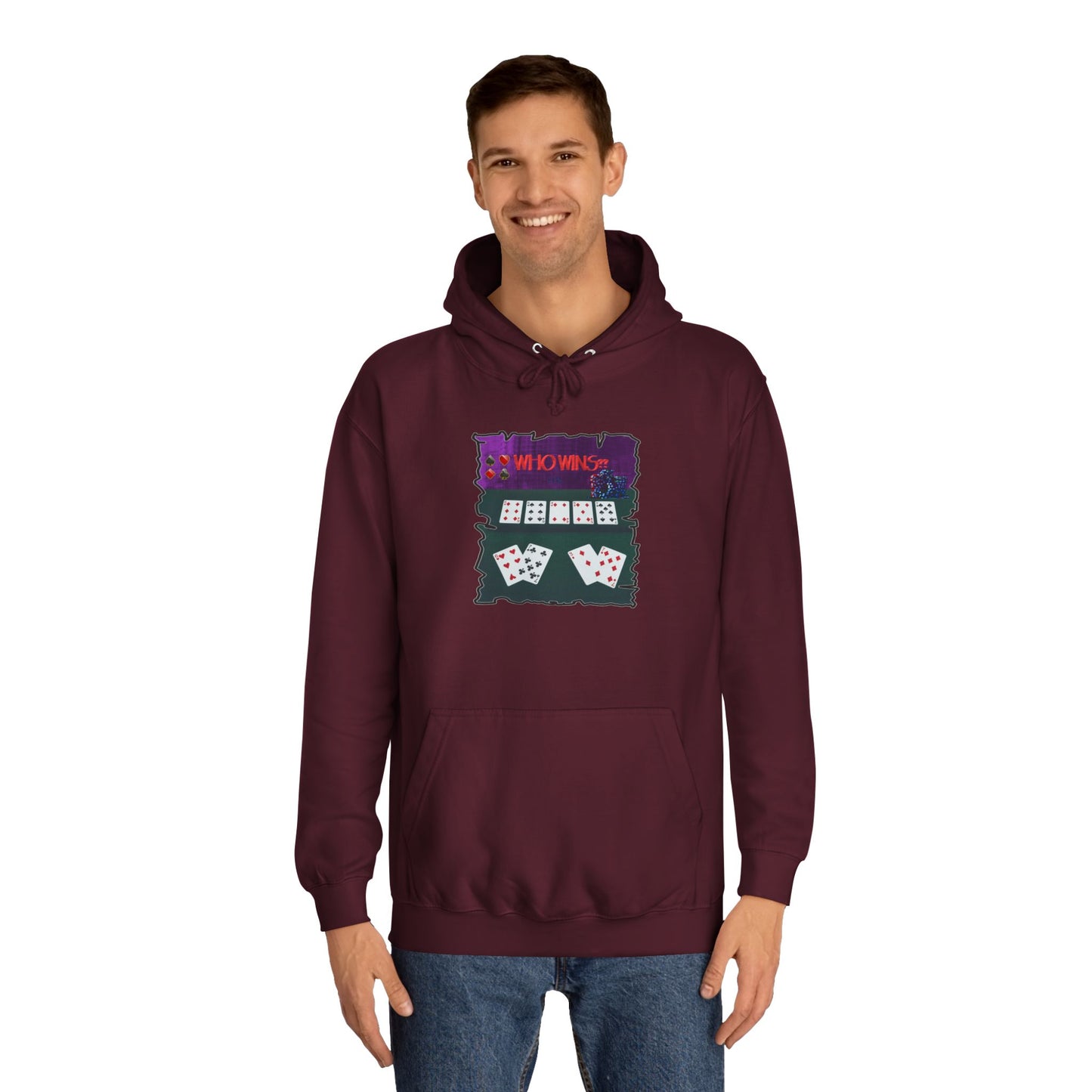 Get Yours Now -- Poker Face-off  Proclamation Challenge (Hoodie - Cozy and Durable)