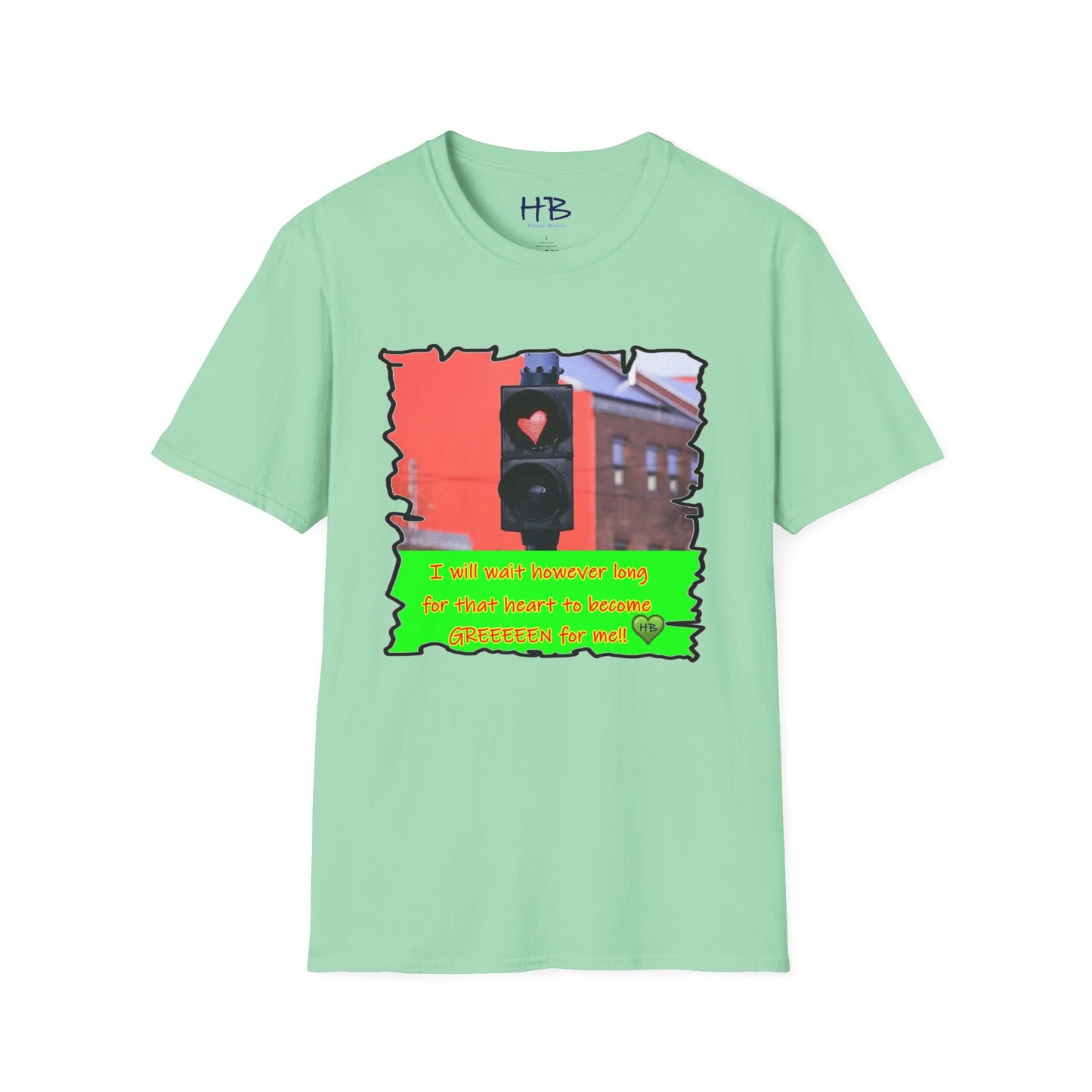 A Unique Traffic Light Design using Love in Red and Green; Symbol of Love Patience Personified as A Sign of Hope