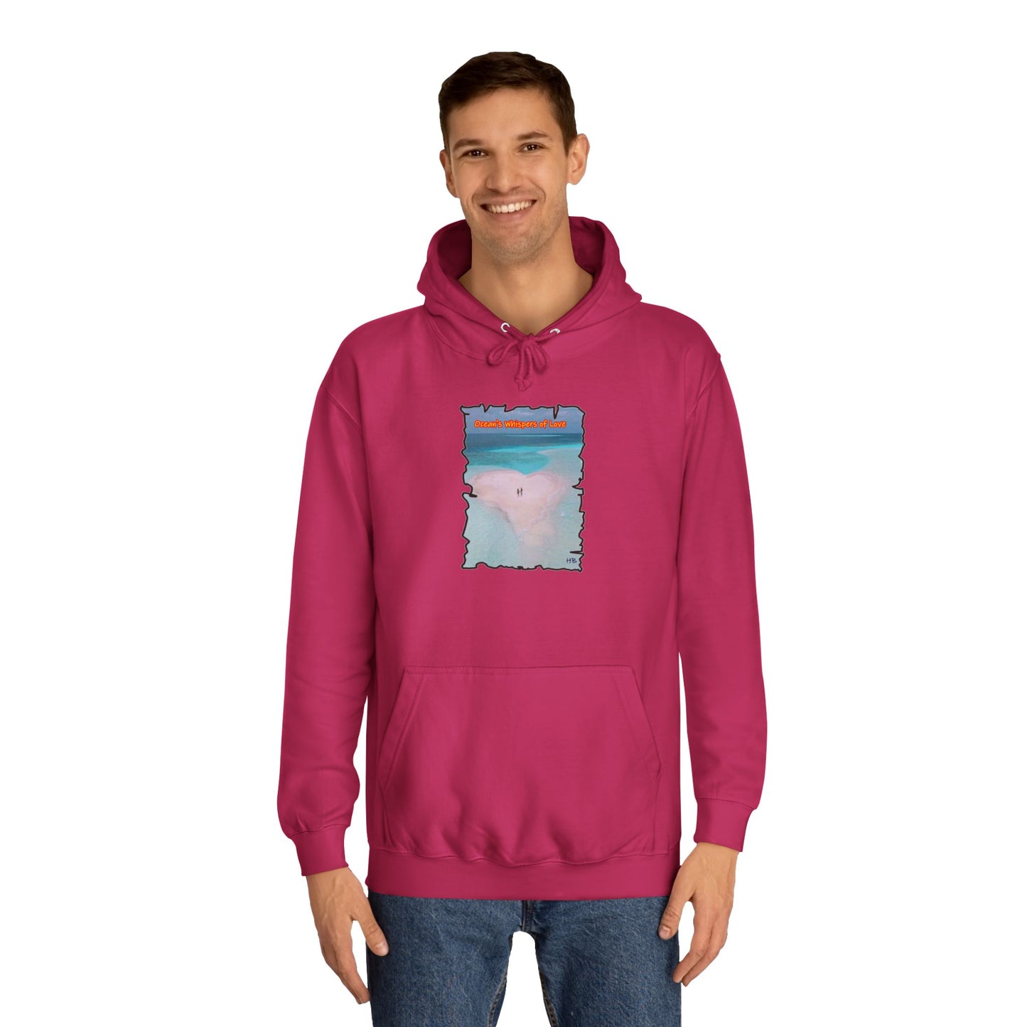 Get Yours Now -- Mystical Sands: Love's Eternal Enchantment Ode to Love (Hoodie - Cozy and Durable)