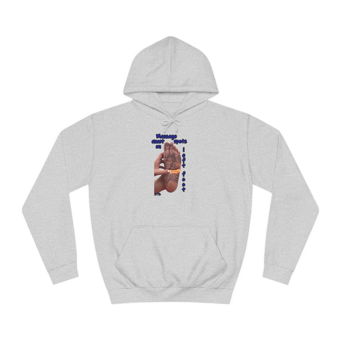 Get Yours Now -- Foot-Palm Wellness Organic Harmony;  Self-Care Holistic Healthwear (Hoodie - Cozy and Durable)
