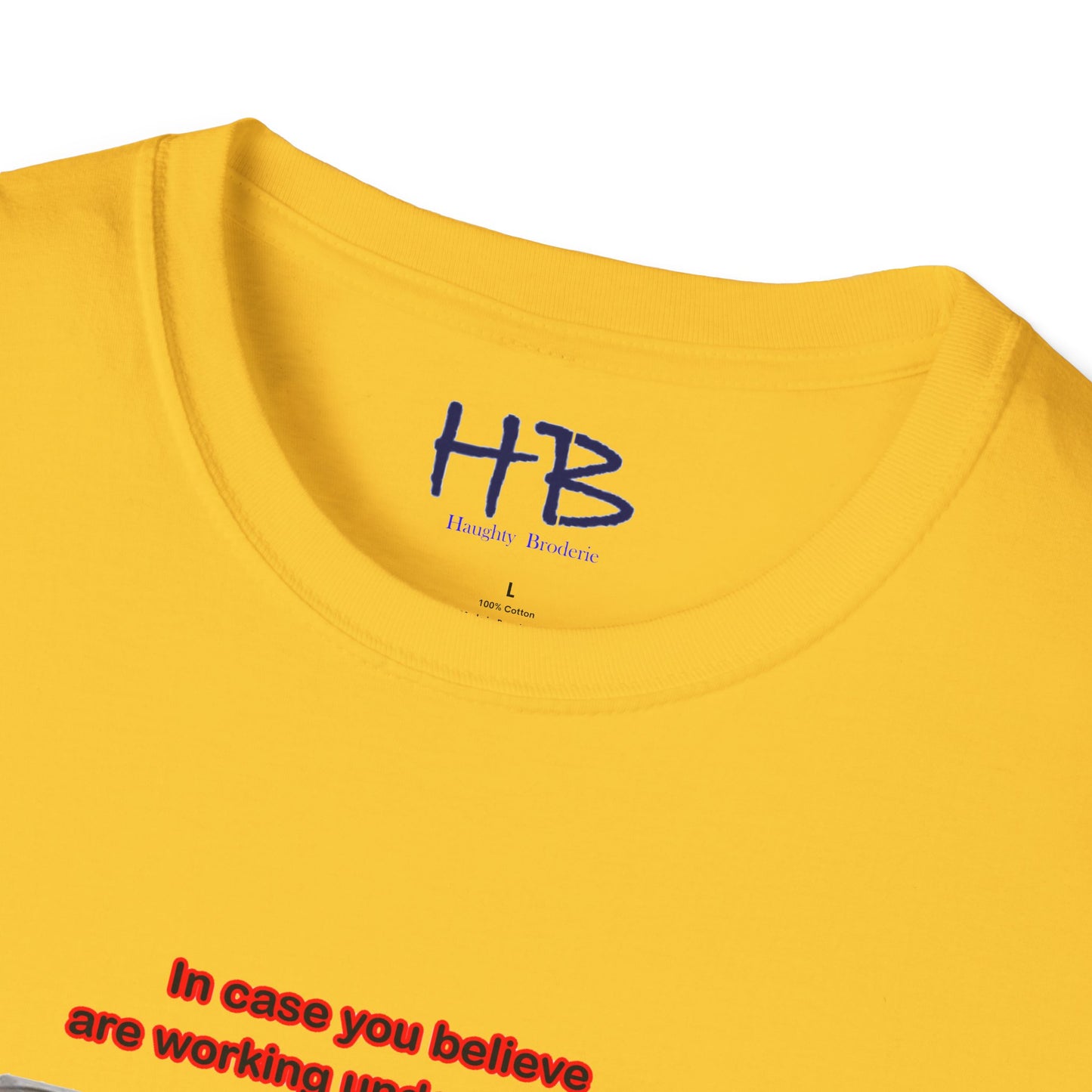 In case you think that you are working under pressure