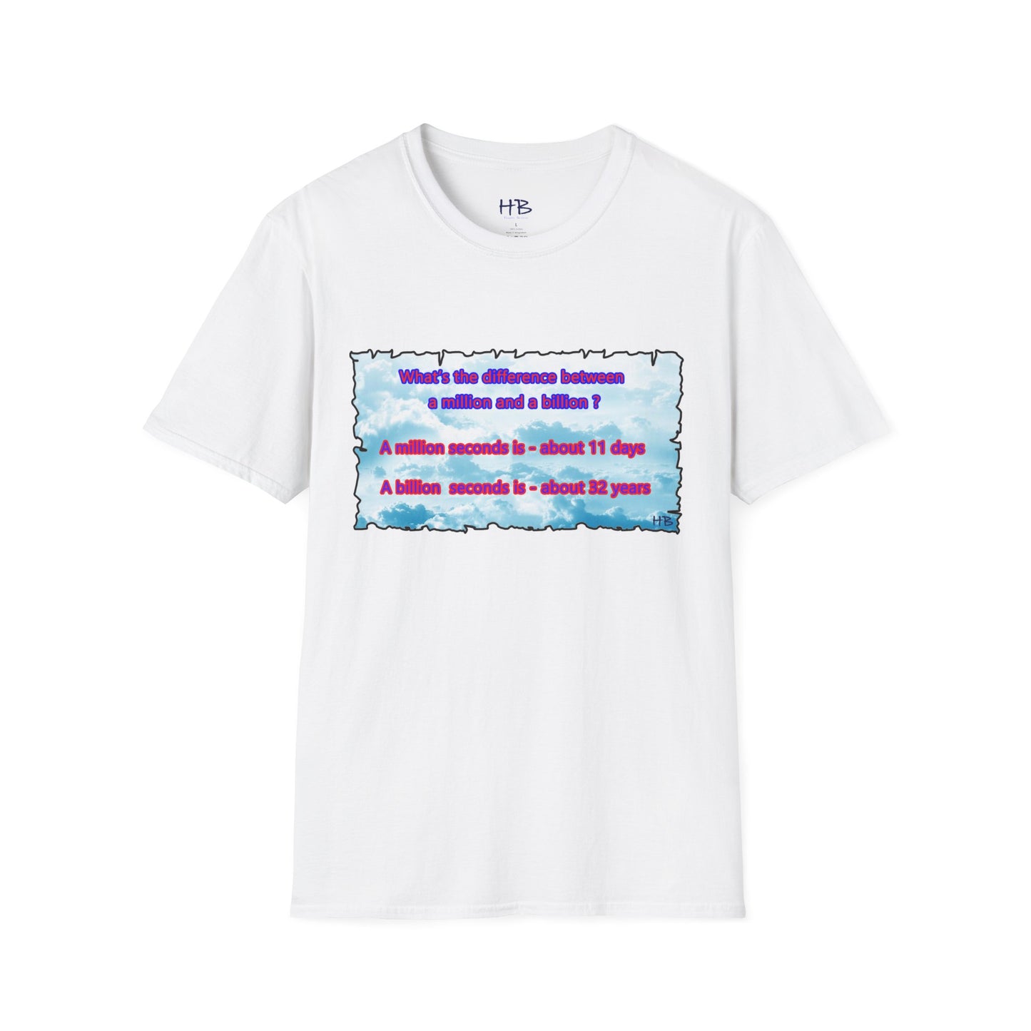 Difference between million and billion calculated in seconds