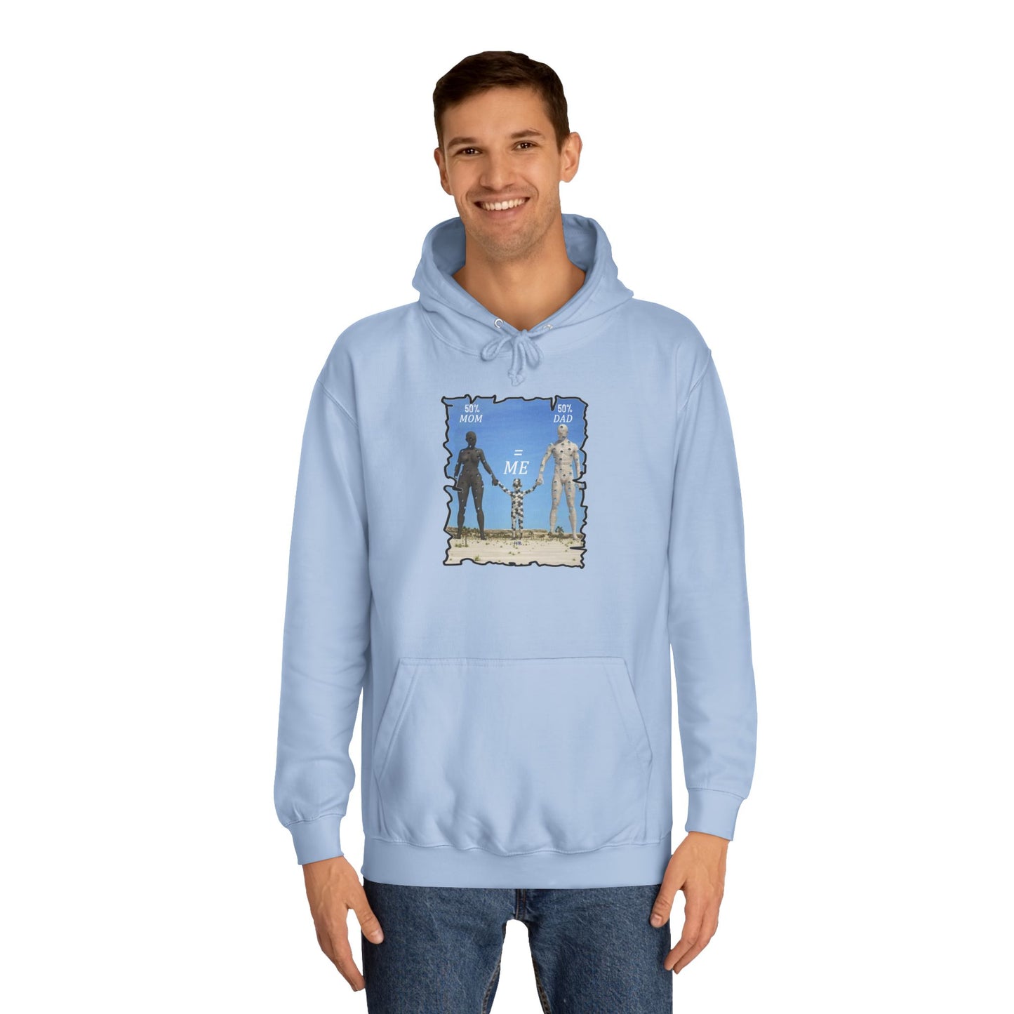 Get Yours Now -- Genetic Family Equation Parental Puzzle (Hoodie - Cozy and Durable)