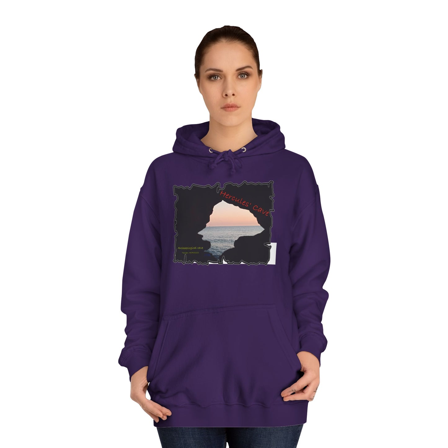 Tanger's Treasure Hercules' Cave Sunset (Hoodie - Cozy and Durable)