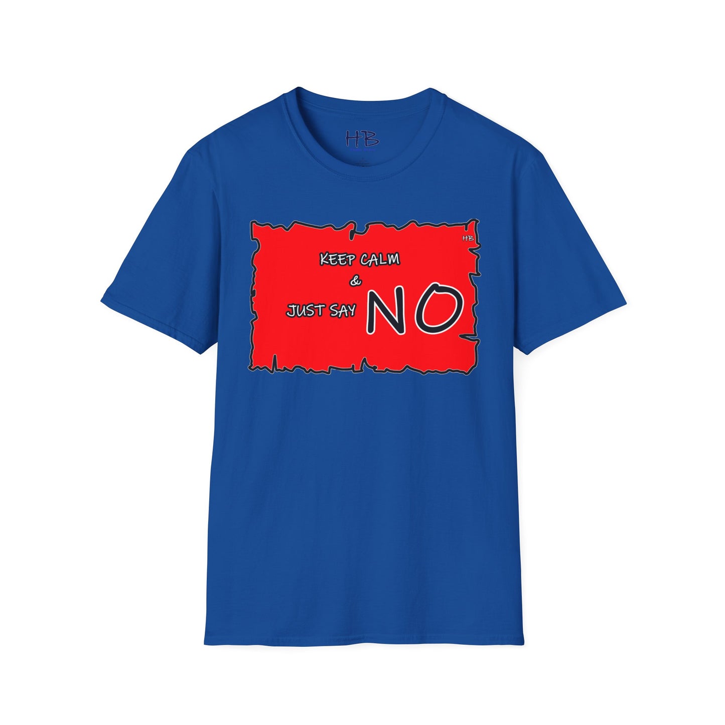 The Fearless Bold Red Attire with a Powerful Message; The 'NO' Declaration