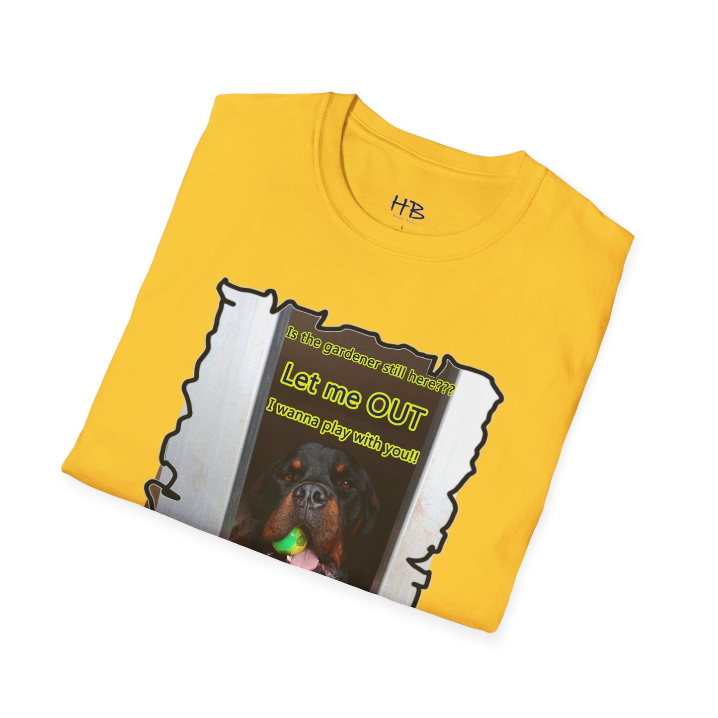 Luke (Male Rottie) with ball begging to play