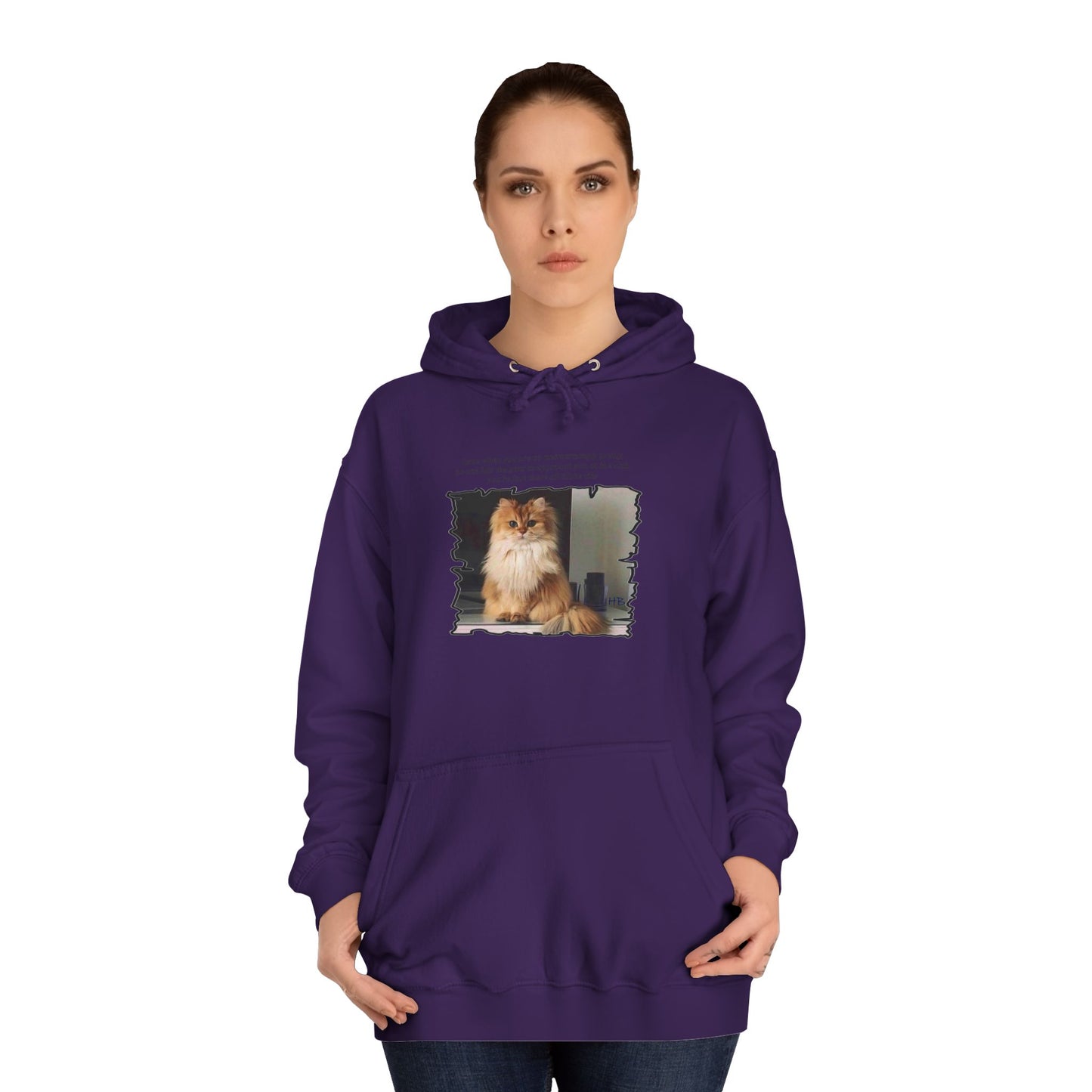 Get Yours Now -- Mesmerizing Lonely Kitty (Hoodie - Cozy and Durable)