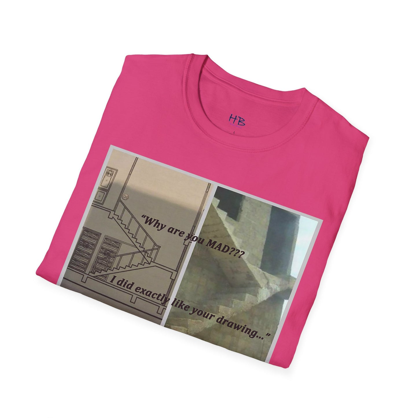 Comical Architectural Irony Stairs Sketch