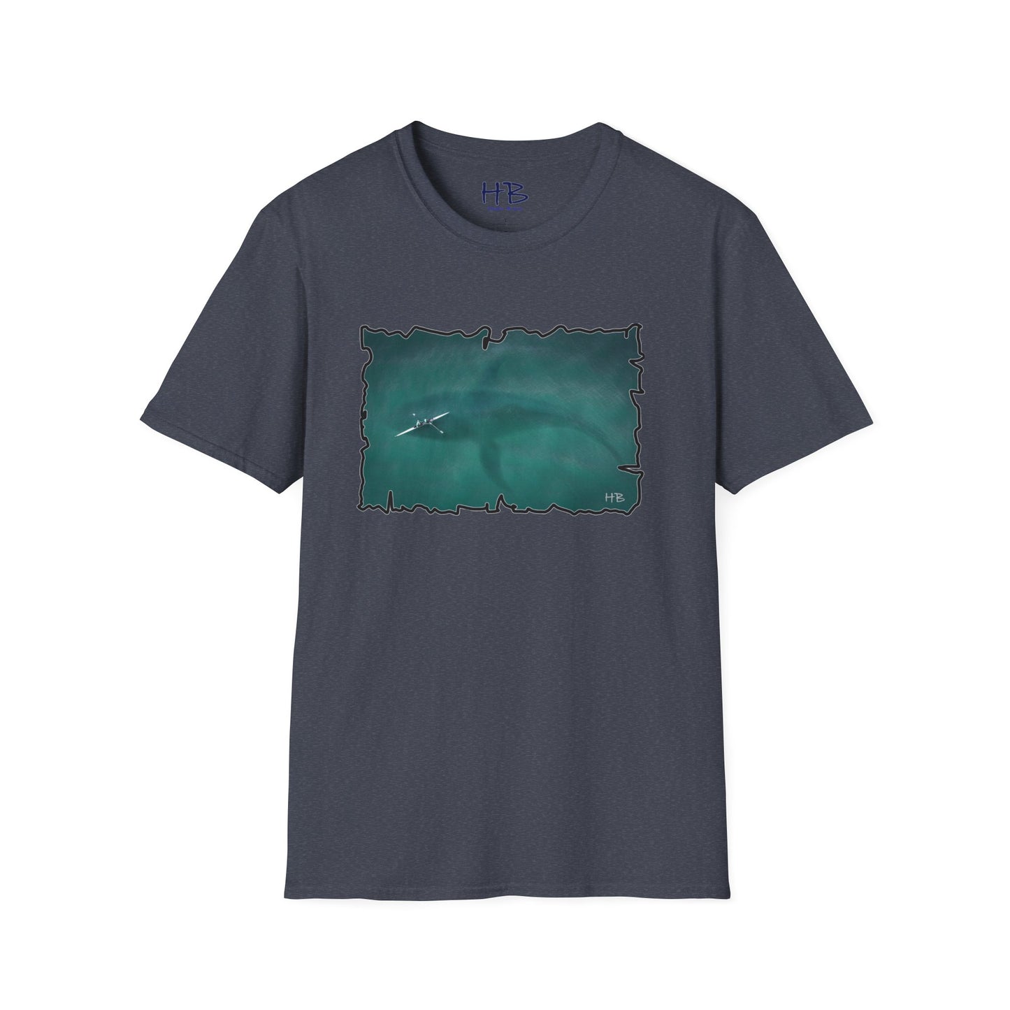Whale's Shadow: A Harmony Between Worlds Tee Shirt