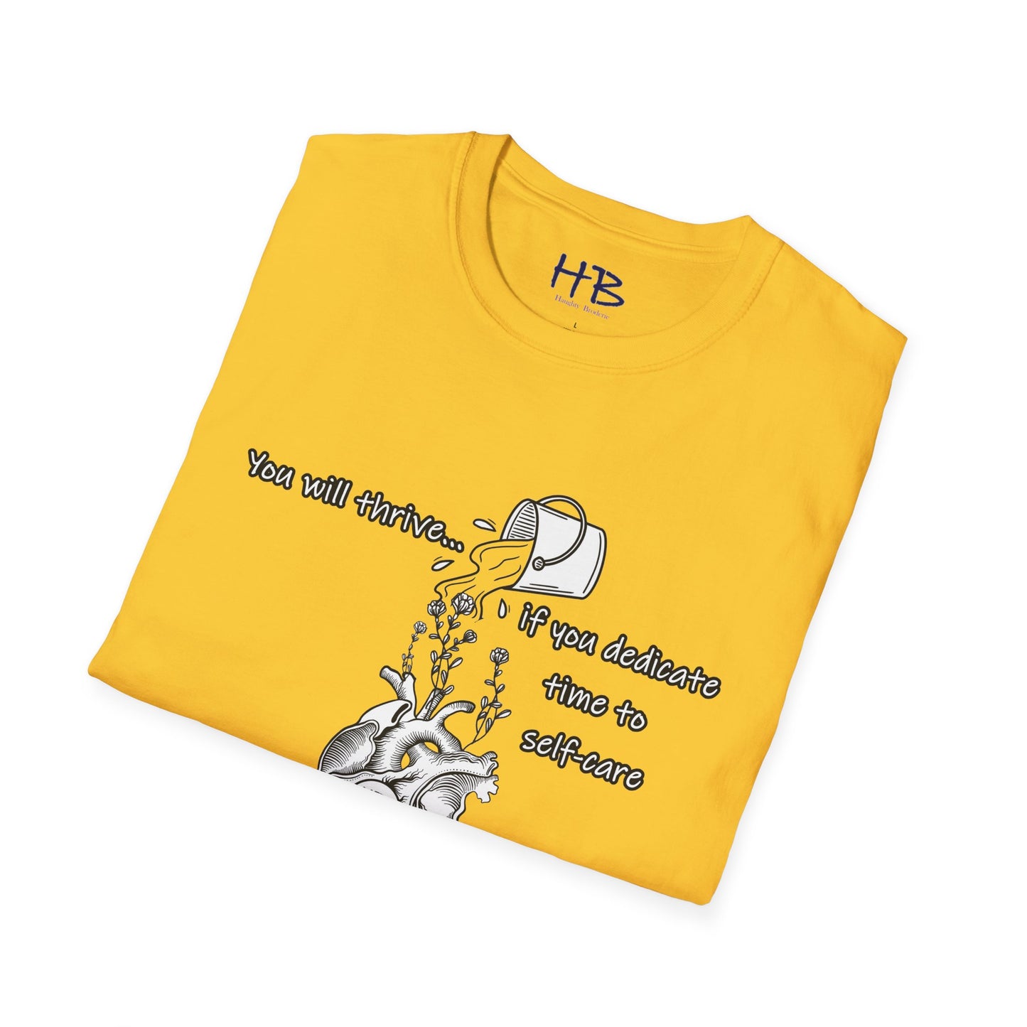 Blossoming Heart Nurturing You; Floral Revival Self-Care Cultivating Wellness