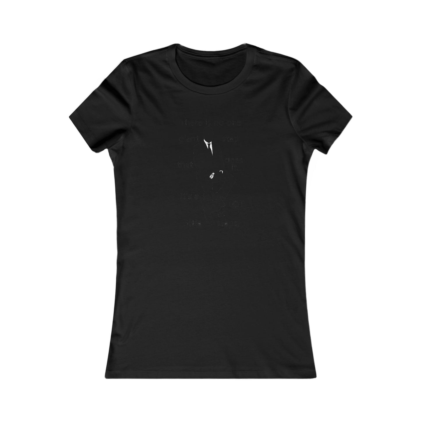 Consistent Gradual Growth Steady Progress (Women - Premium Cotton Tee)