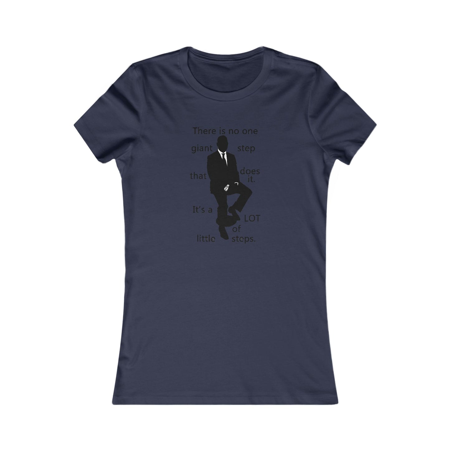 Consistent Gradual Growth Steady Progress (Women - Premium Cotton Tee)