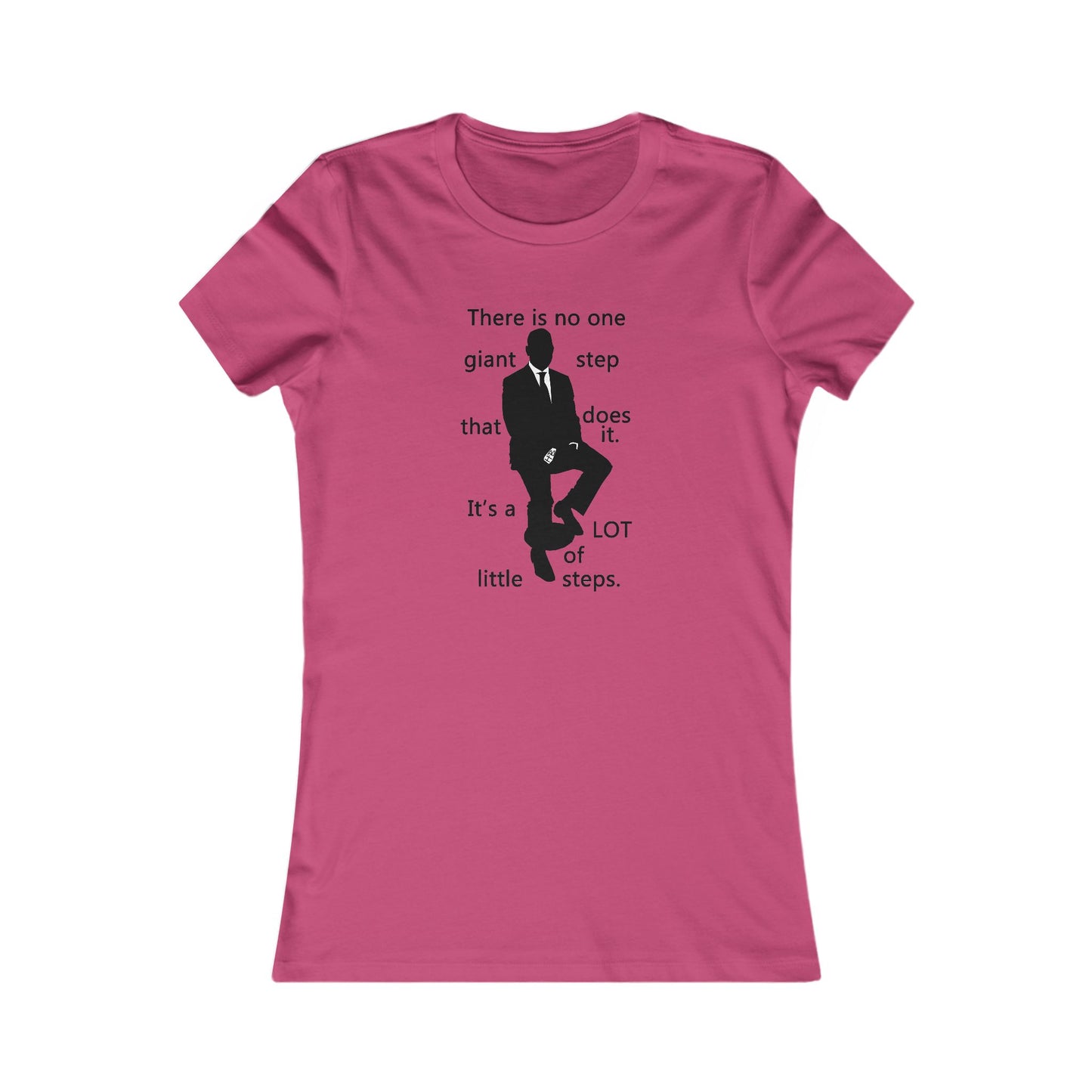 Consistent Gradual Growth Steady Progress (Women - Premium Cotton Tee)