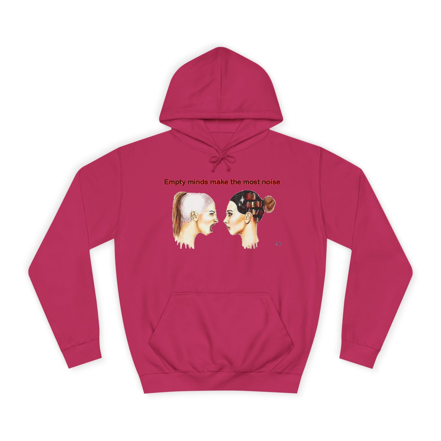 Get Yours Now -- Noiseless Nobility to Educate with The Power of Quiet Intellect (Hoodie - Cozy and Durable)