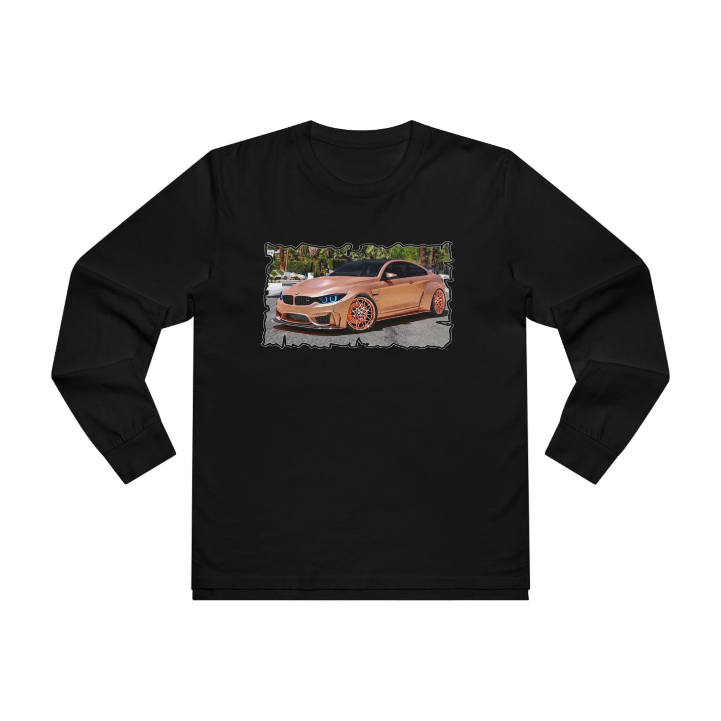 Get Yours Now -- Customized pink BMW M3 (Men's Base Longsleeve Tee - All-Season Wear)