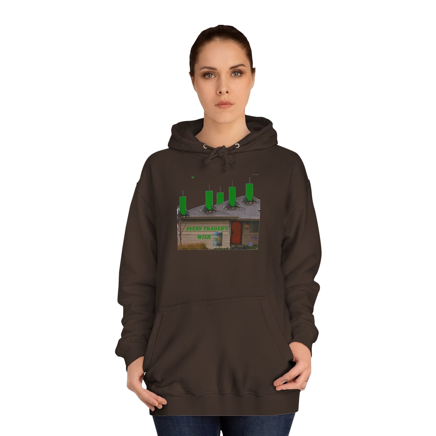 Get Yours Now -- Every stock market trader's dream going to the Moon (Hoodie - Cozy and Durable)