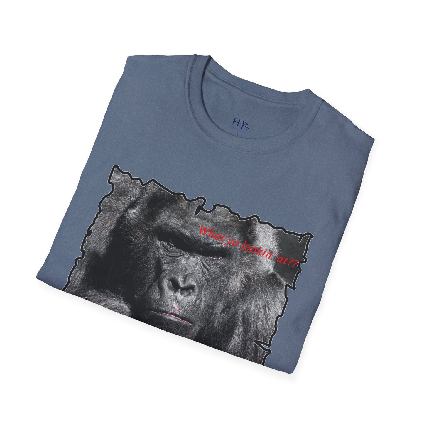 Fearless Fierce Frown and Bold Gorilla Power What ya lookin' at?