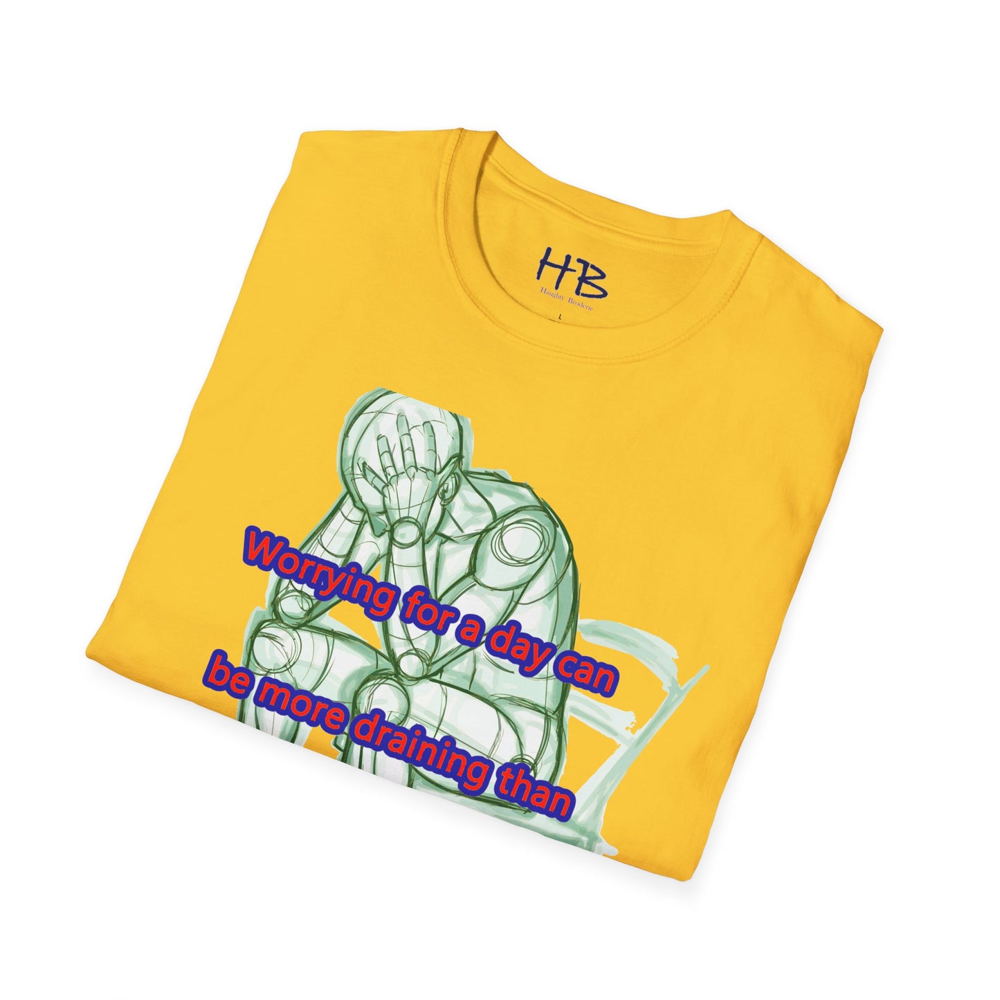 A day spent worrying can be more taxing than a week's worth of work