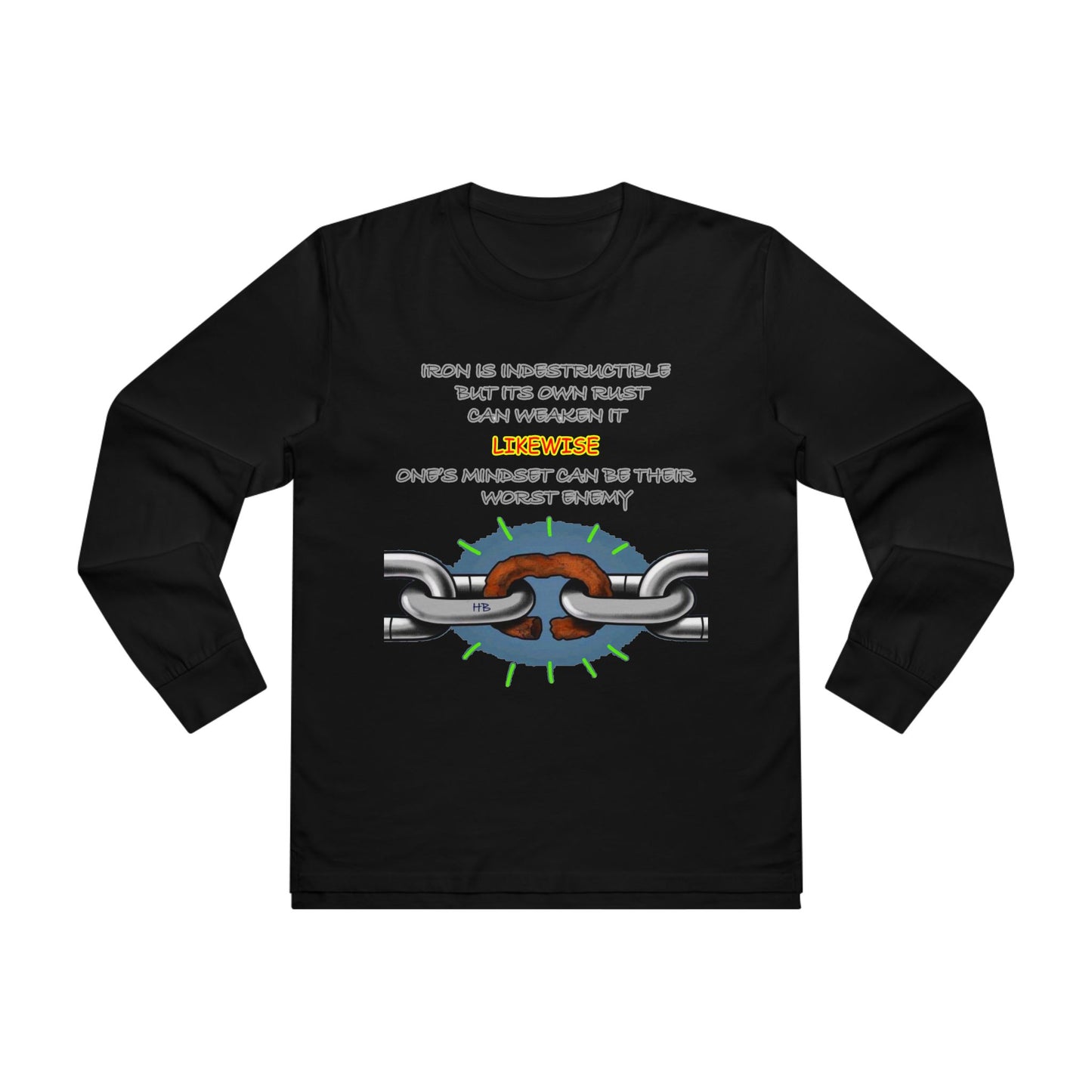 Get Yours Now -- Empowering Mental Resilience Mindset (Men's Base Longsleeve Tee - All-Season Wear)
