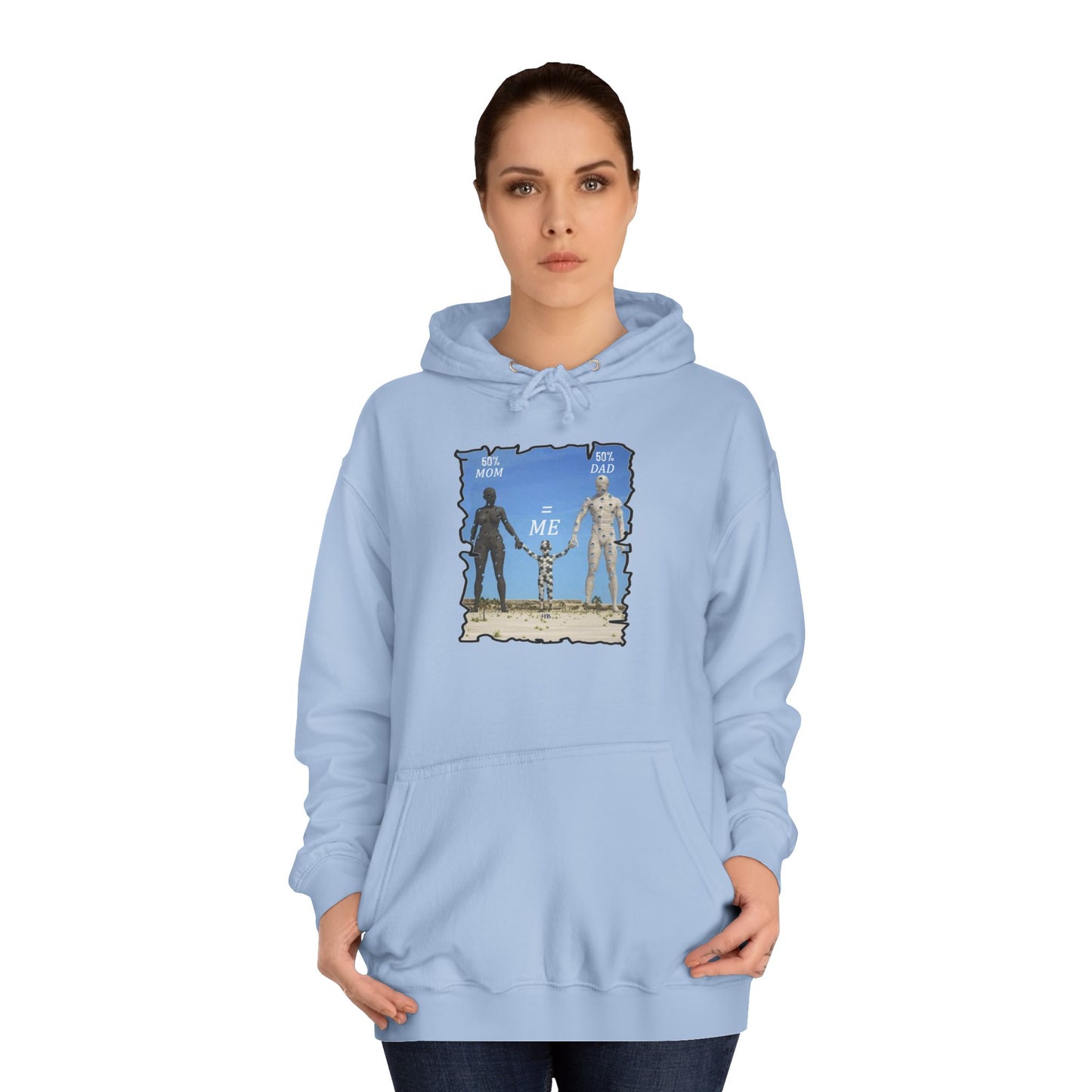 Get Yours Now -- Genetic Family Equation Parental Puzzle (Hoodie - Cozy and Durable)
