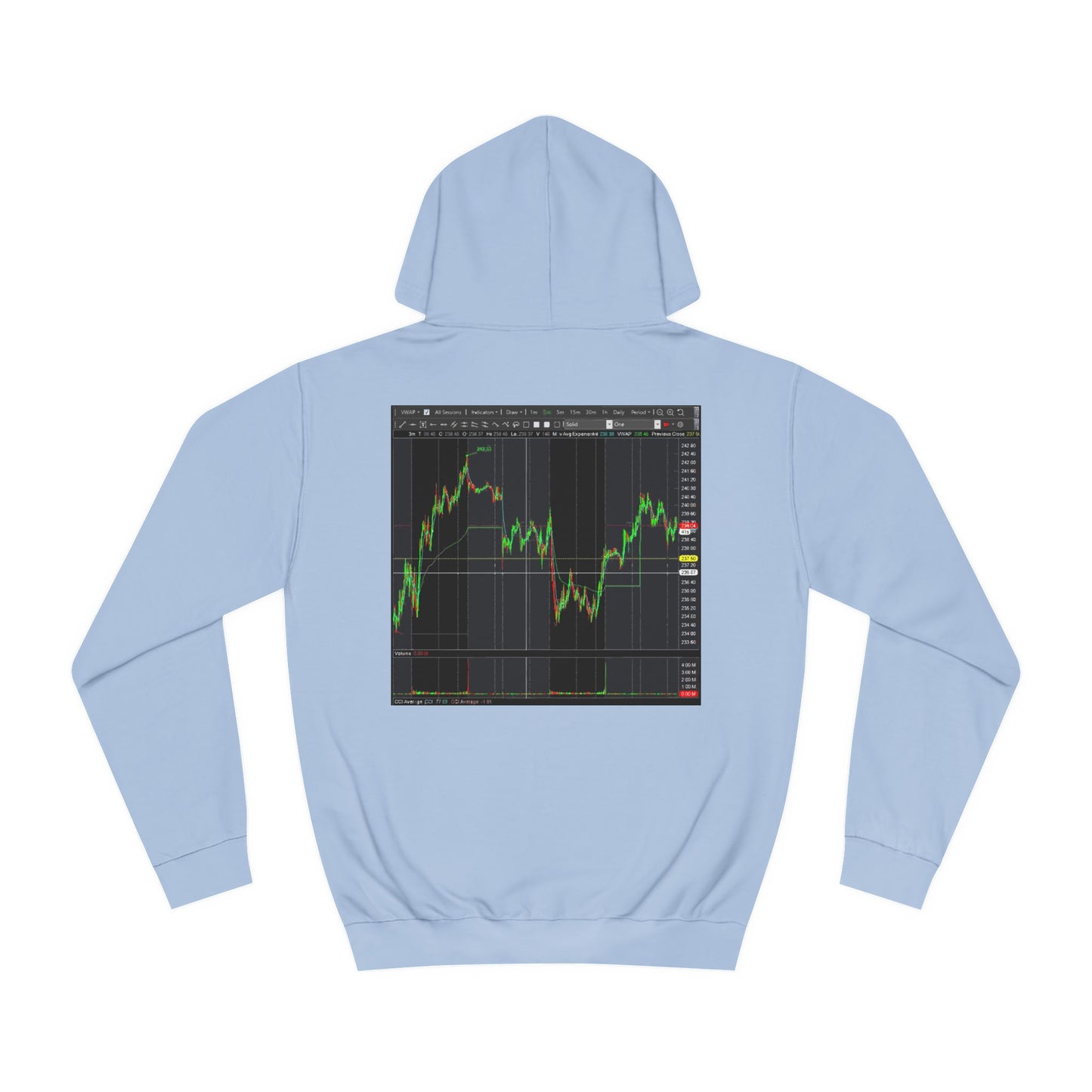 Get Yours Now -- Every stock market trader's dream going to the Moon (Hoodie - Cozy and Durable)