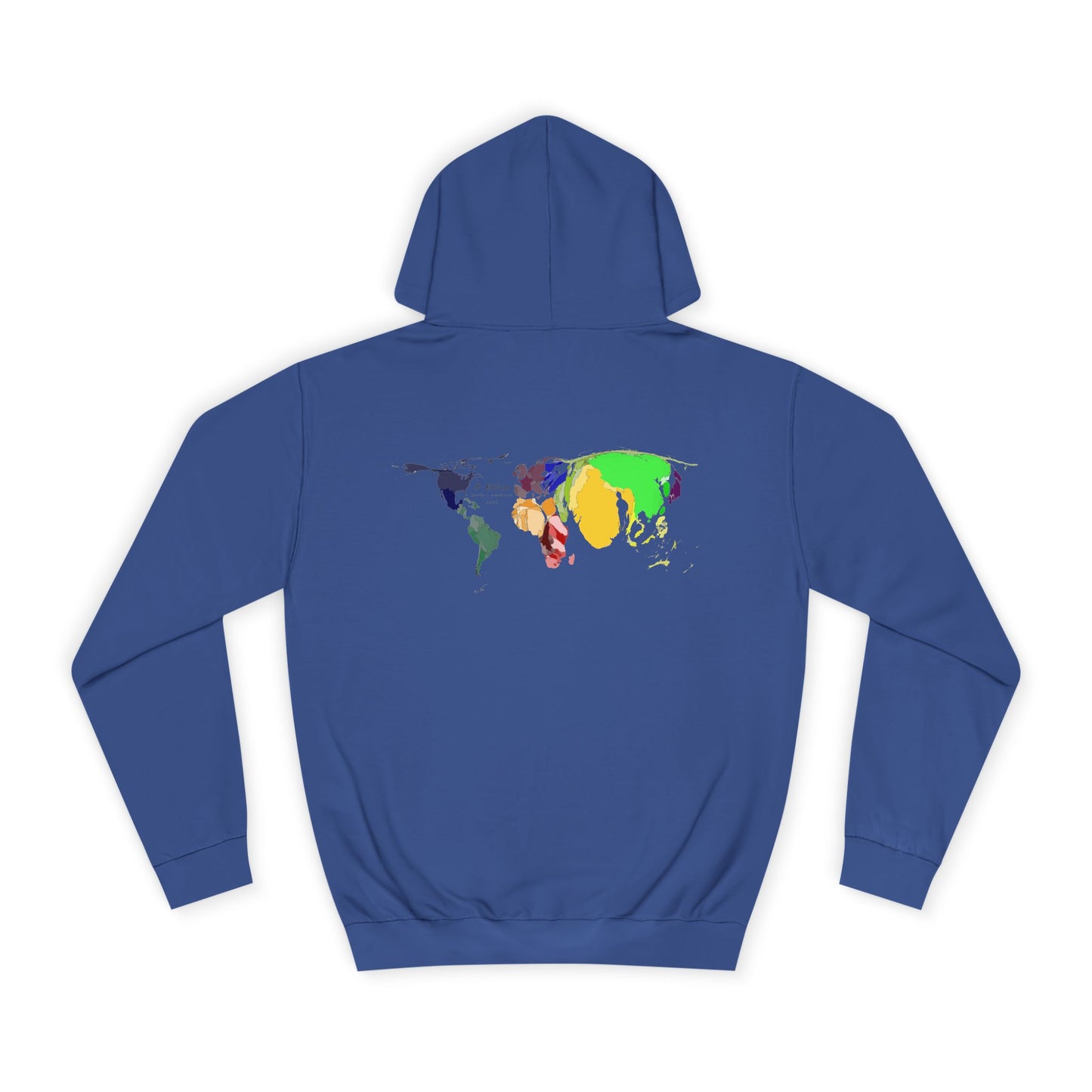 Get Yours Now -- Global density world population (Hoodie - Cozy and Durable)