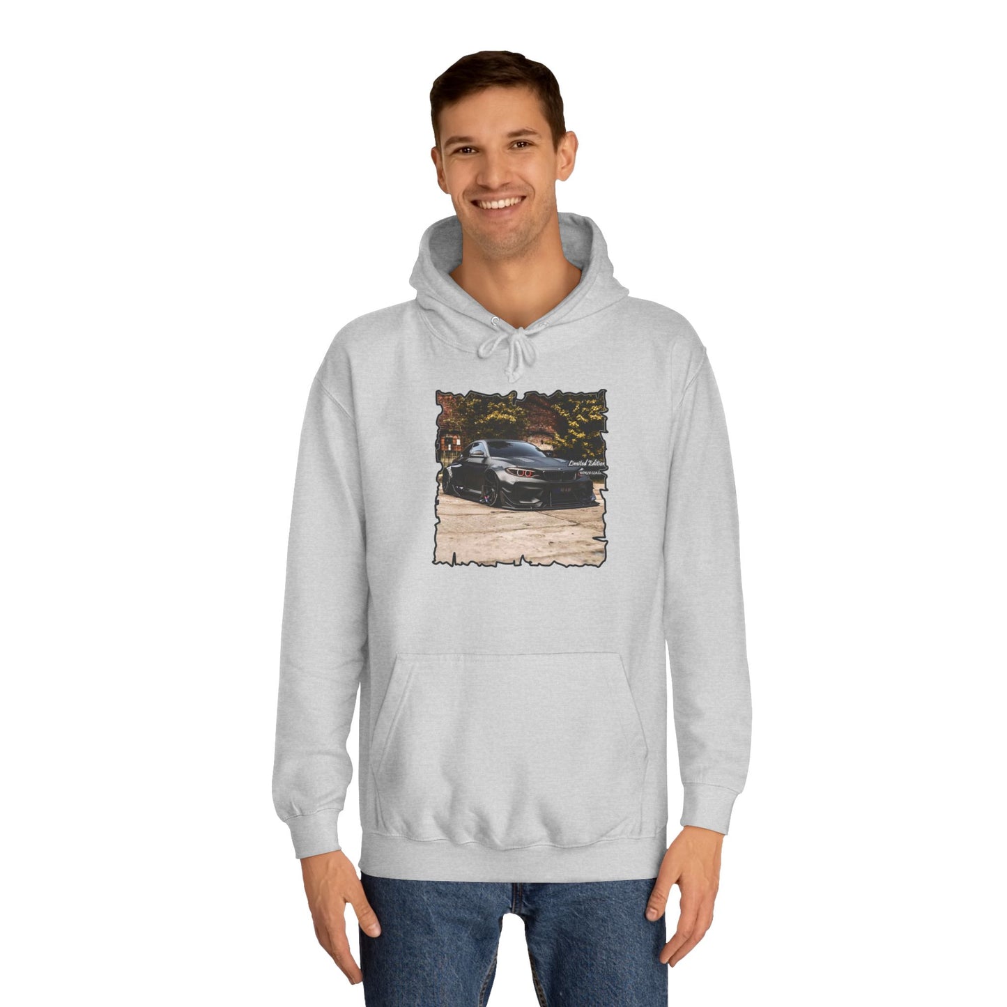 Get Yours Now -- Customized grey Limited Edition BMW M3 (Hoodie - Cozy and Durable)
