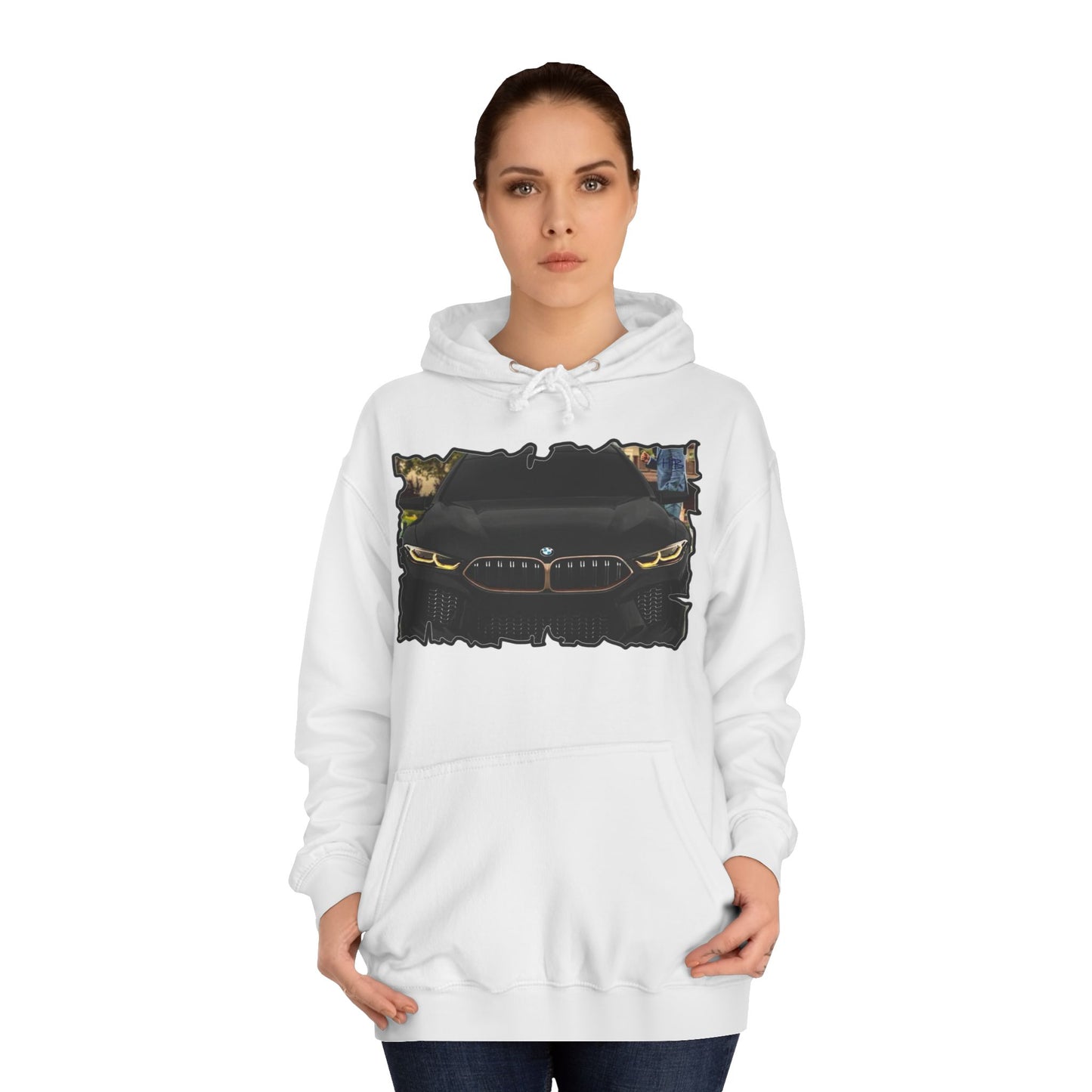 Get Yours Now -- Exquisite BMW M8 Gran Coupe (Hoodie - Cozy and Durable)