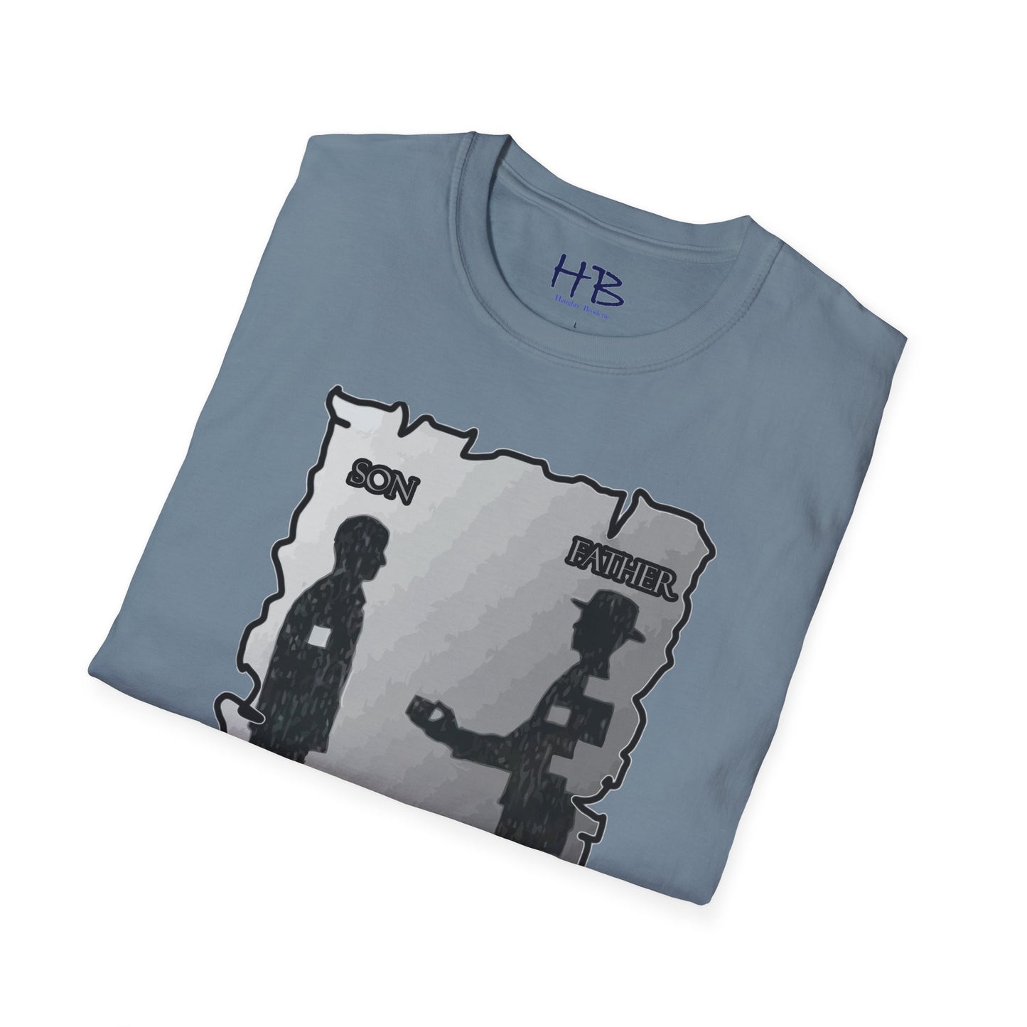 Father completing son's puzzle for life