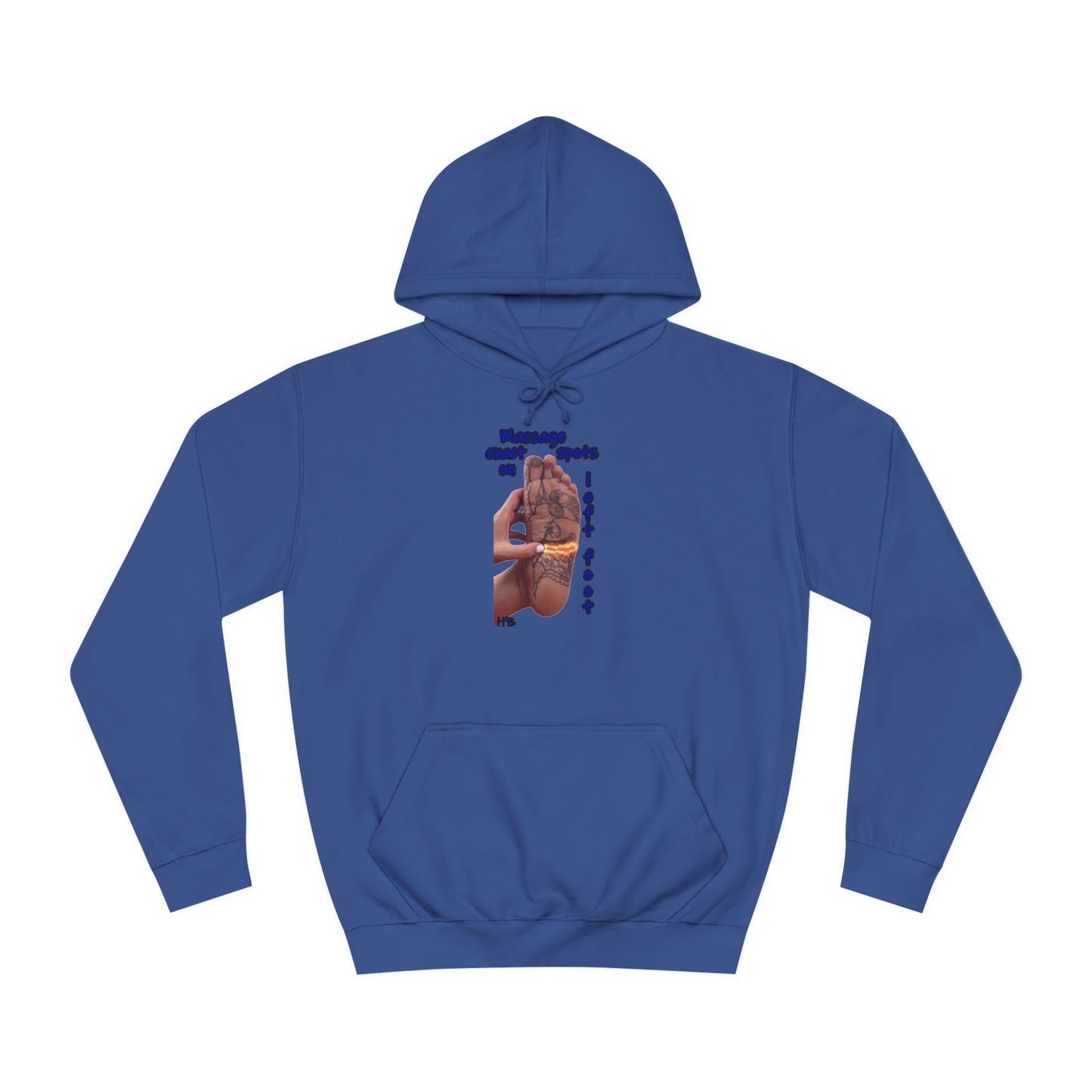 Get Yours Now -- Foot-Palm Wellness Organic Harmony;  Self-Care Holistic Healthwear (Hoodie - Cozy and Durable)