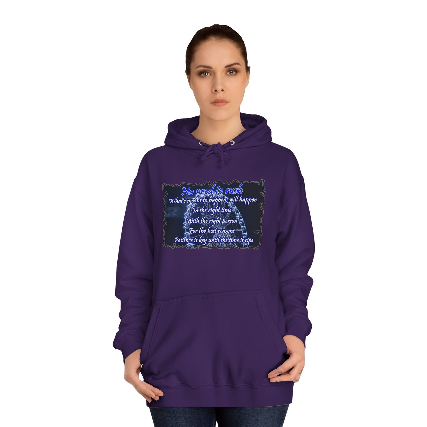 Get Yours Now -- No need to rush (Hoodie - Cozy and Durable)