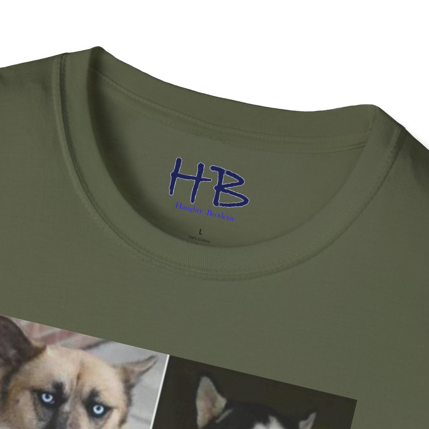 Stressful hierarchy in management company represented by dog faces :P