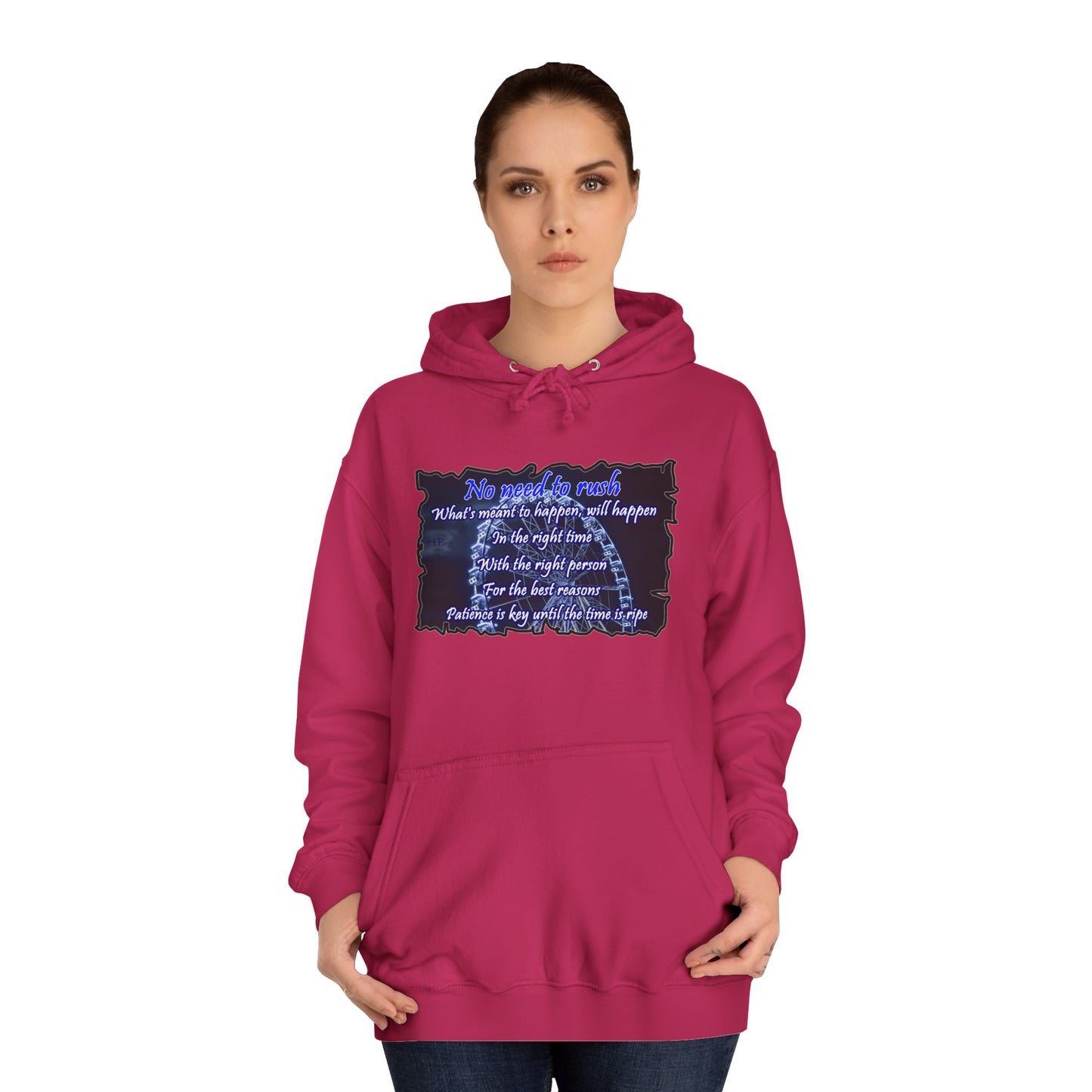 Get Yours Now -- No need to rush (Hoodie - Cozy and Durable)
