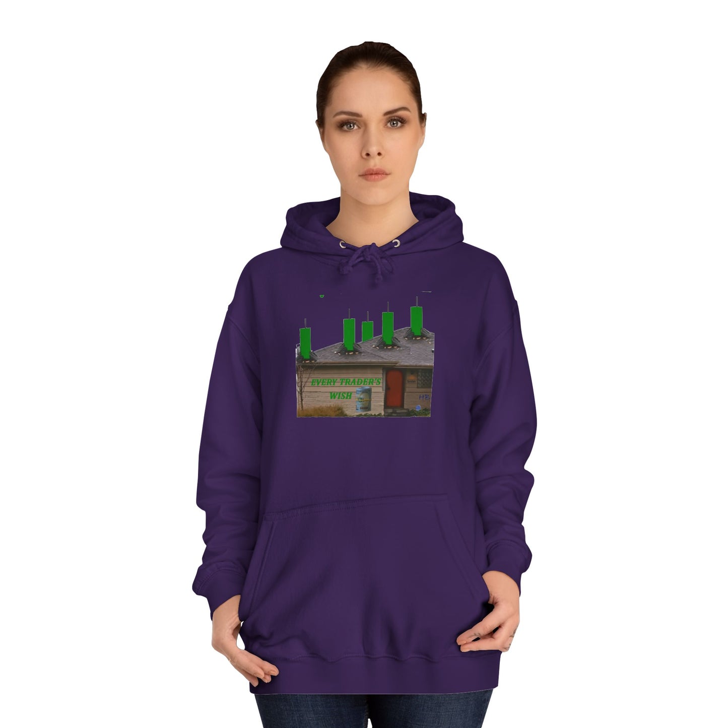 Get Yours Now -- Every stock market trader's dream going to the Moon (Hoodie - Cozy and Durable)