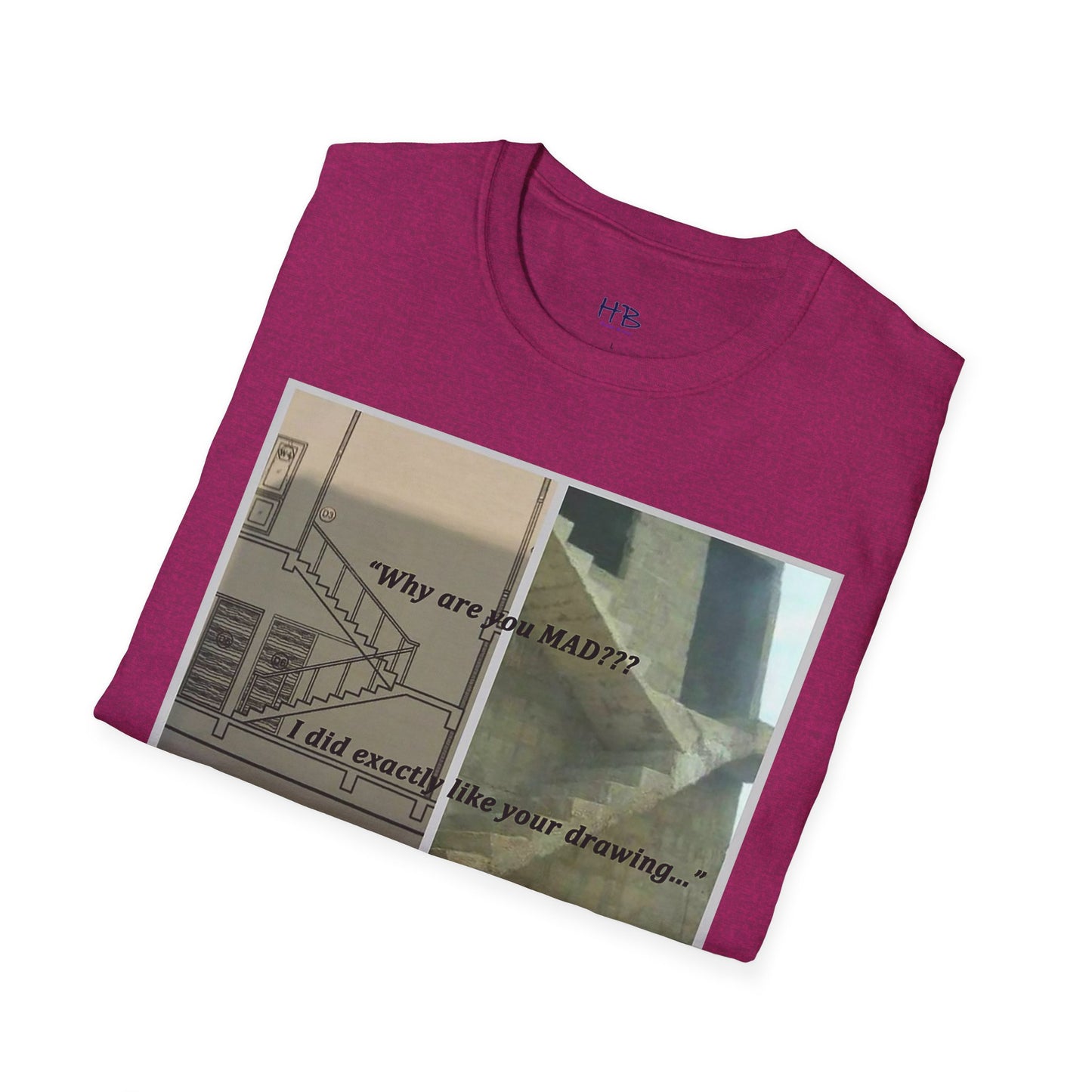 Comical Architectural Irony Stairs Sketch