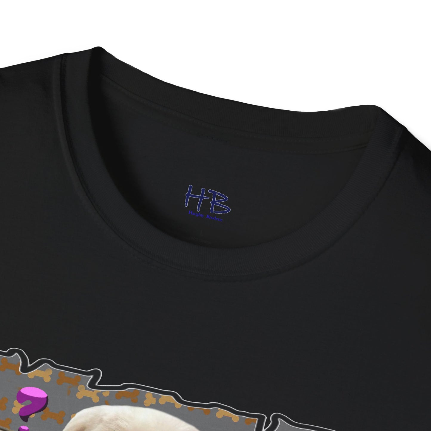 Baby Bichon Maltese with cluelessness innocent look "I don't undoustaaaand"