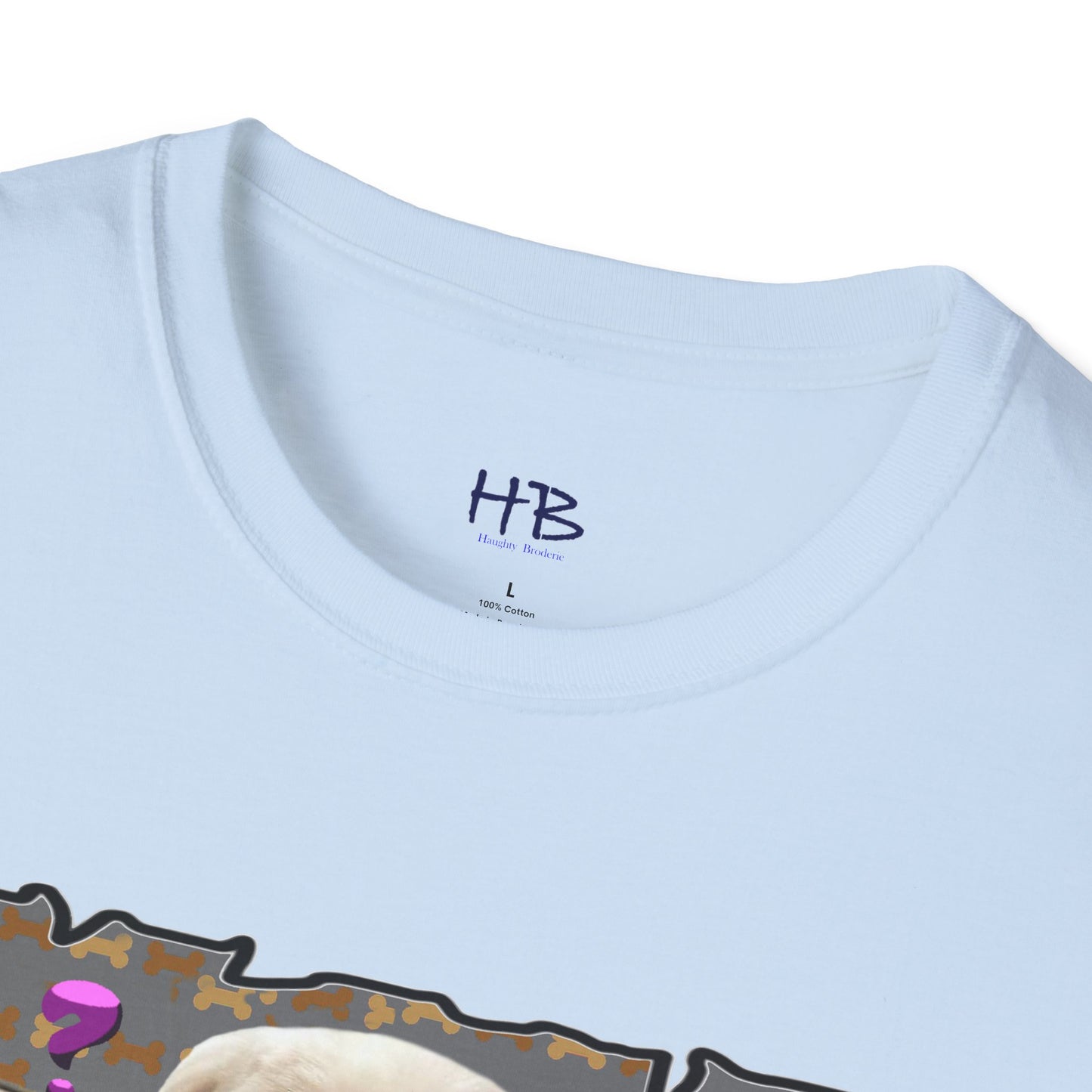 Baby Bichon Maltese with cluelessness innocent look "I don't undoustaaaand"