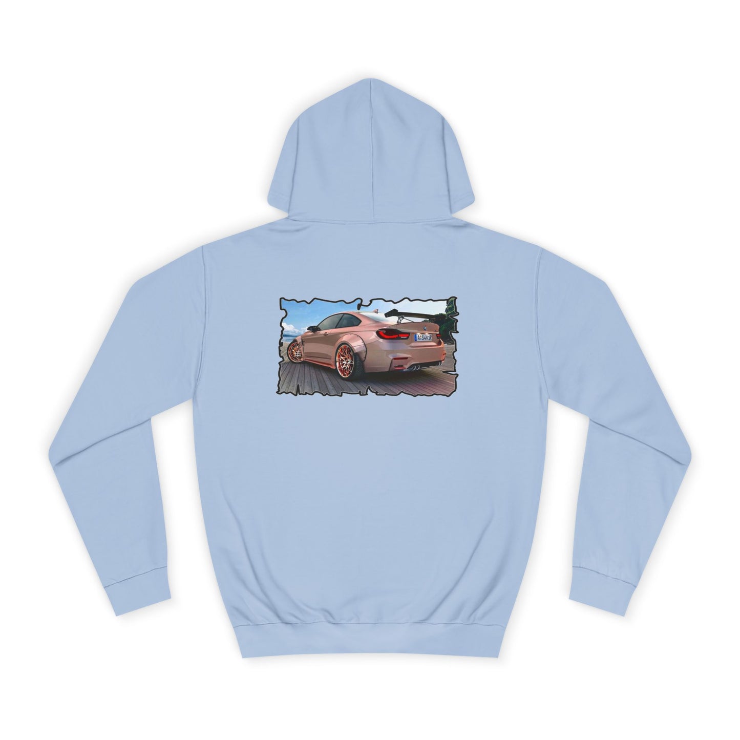 Get Yours Now -- Customized pink BMW M3 (Hoodie - Cozy and Durable)