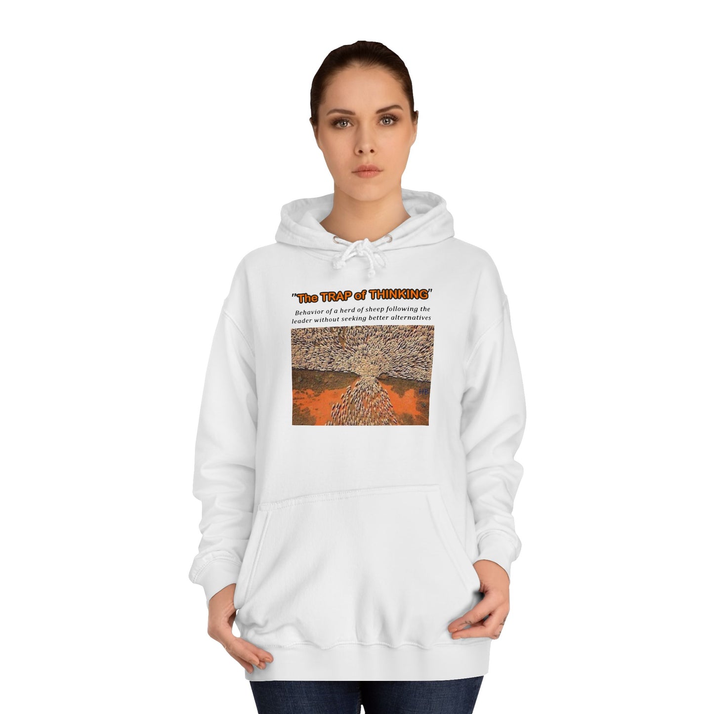 Thought-Provoking Independent Thinker (Hoodie - Cozy and Durable)